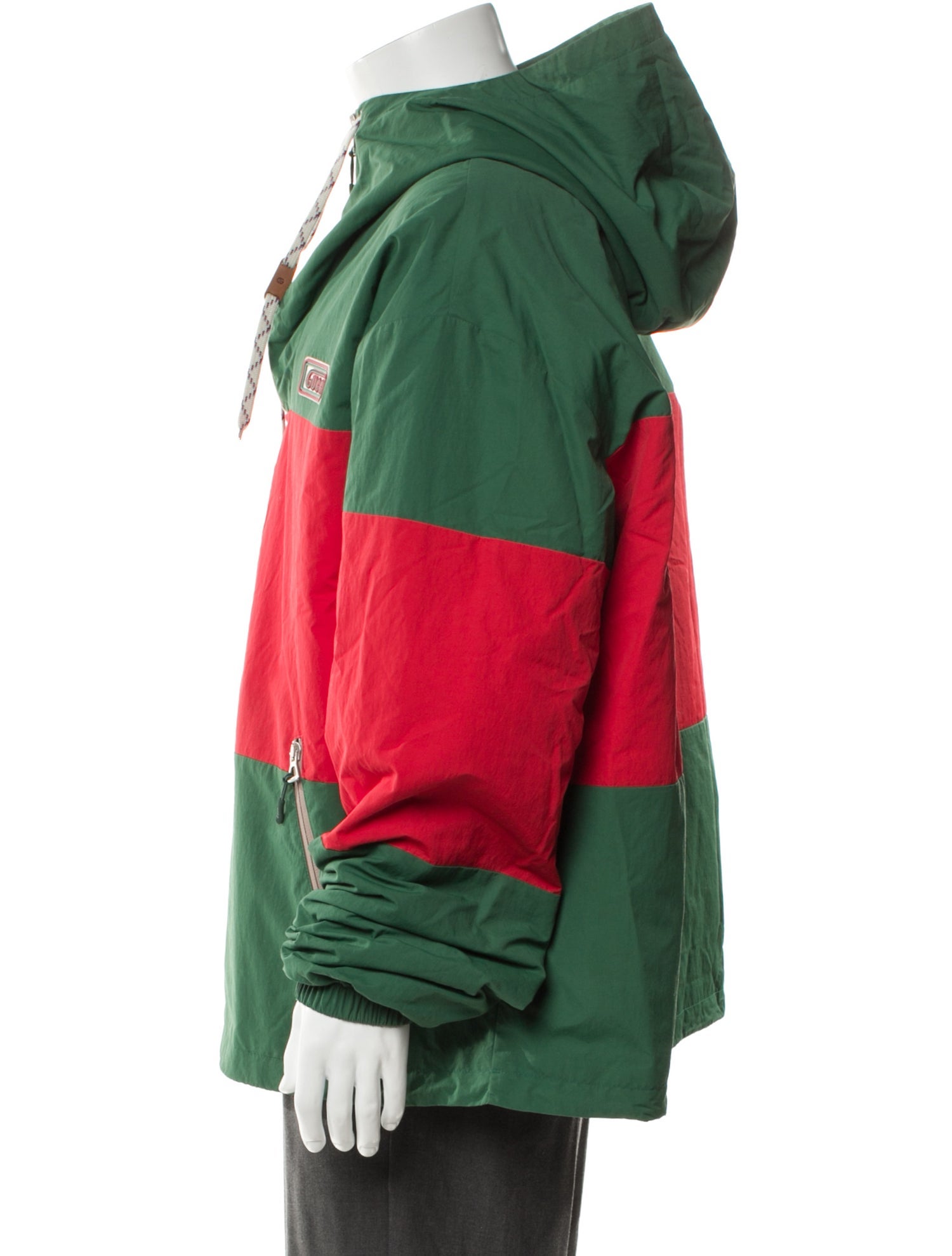 Gucci Colorblock Pattern Windbreaker