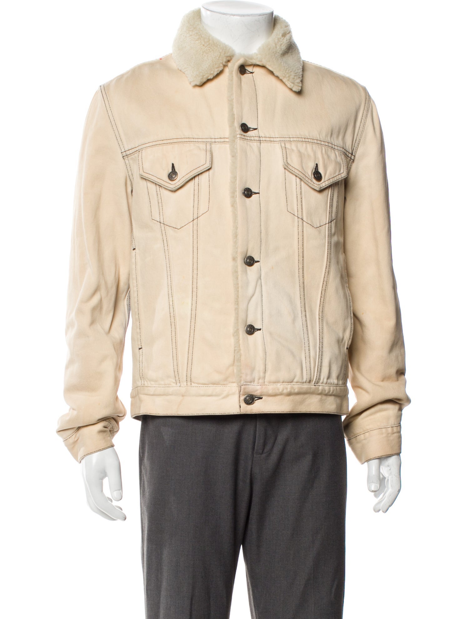 Gucci Bee Accent Denim Jacket
