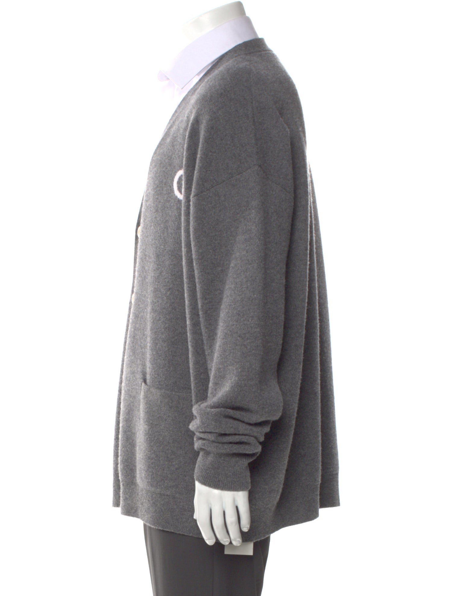 Gucci Interlocking G Logo Wool Cardigan
