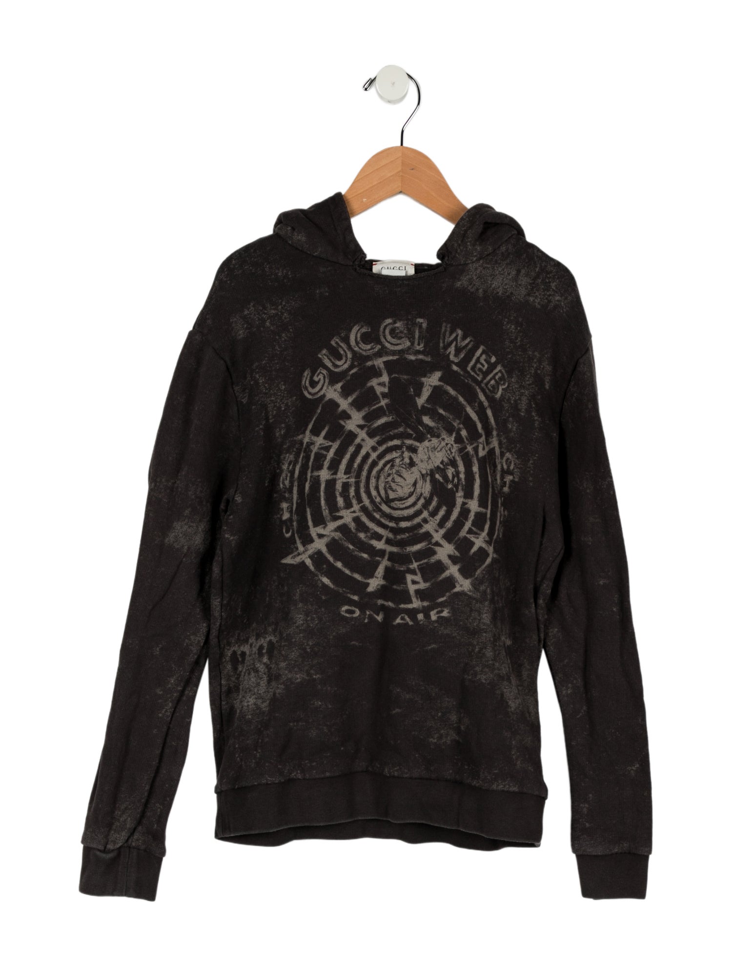 Gucci Boys' Spider Web Graphic Hoodie
