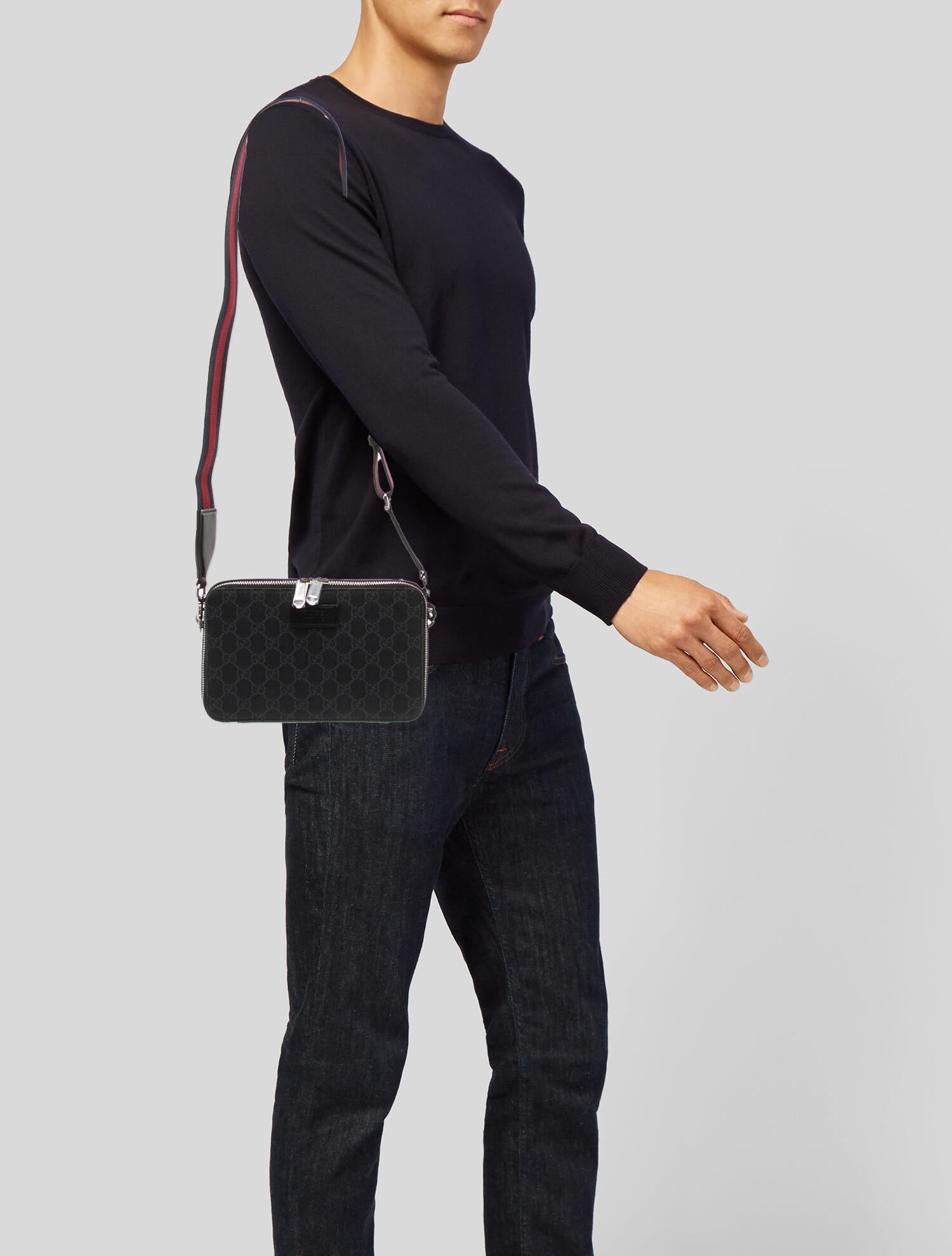 Gucci GG Supreme Crossbody Bag