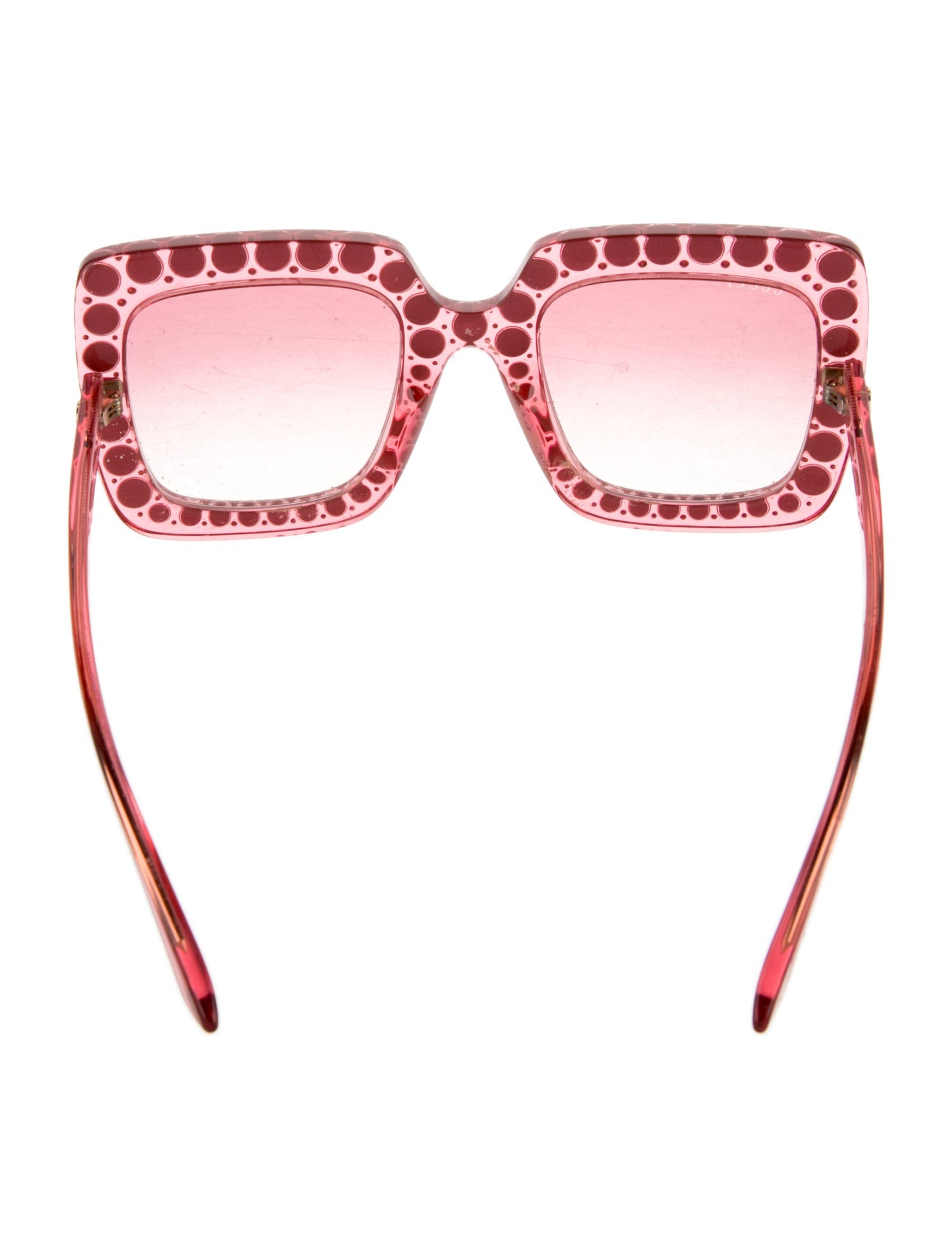 Gucci Interlocking G Logo Square Sunglasses