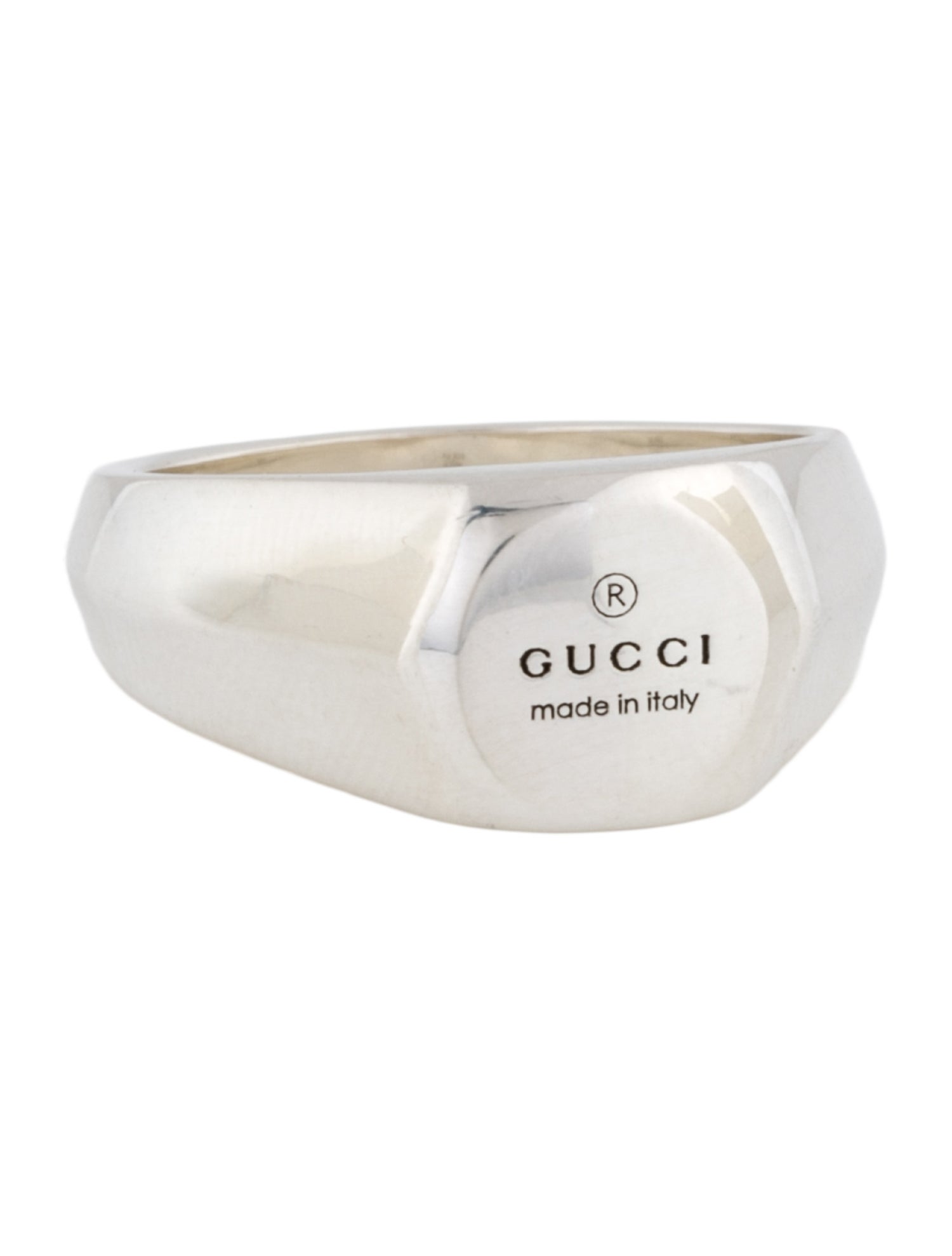 Gucci Trademark Signet Ring
