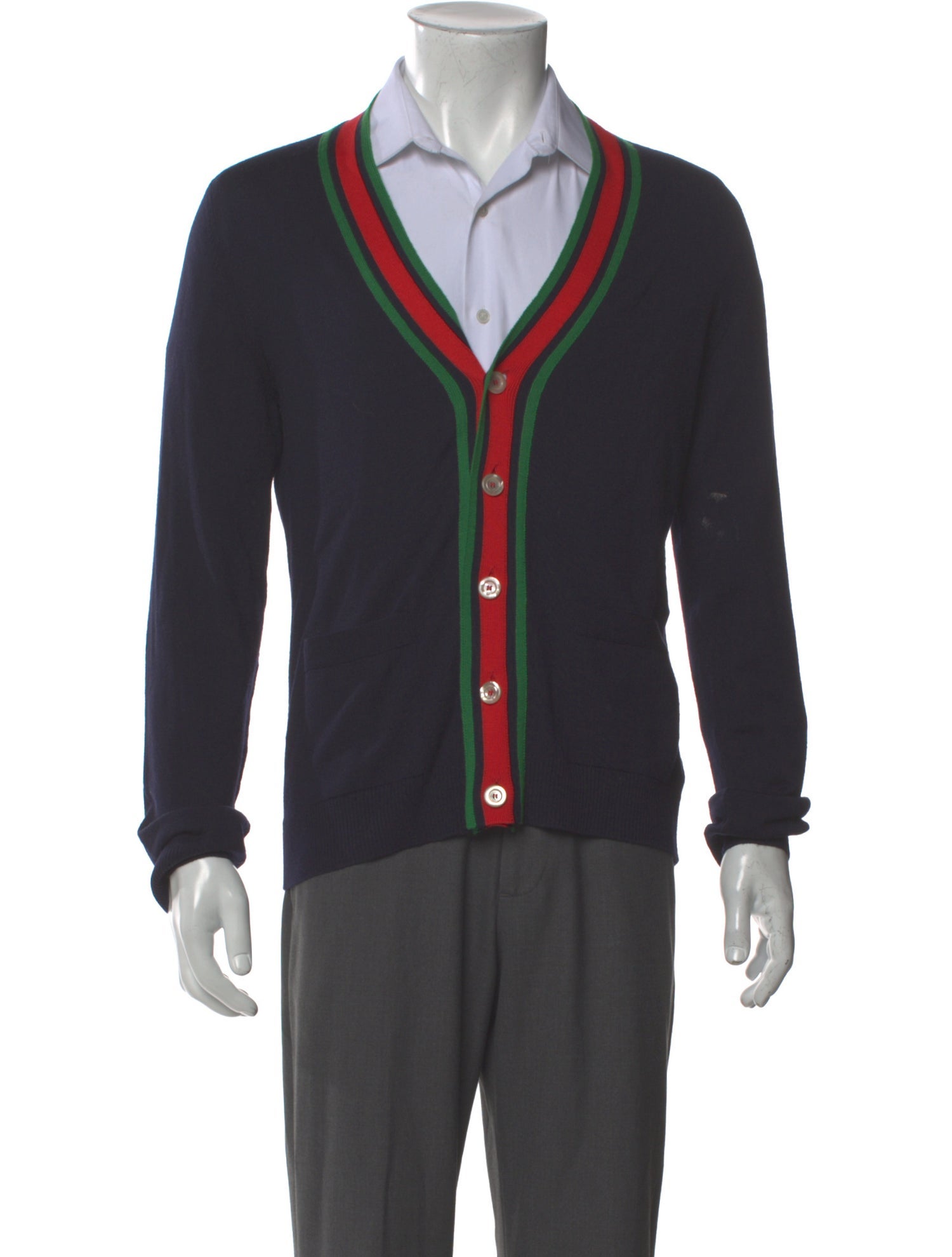 Gucci 2021 Web Accent Cardigan