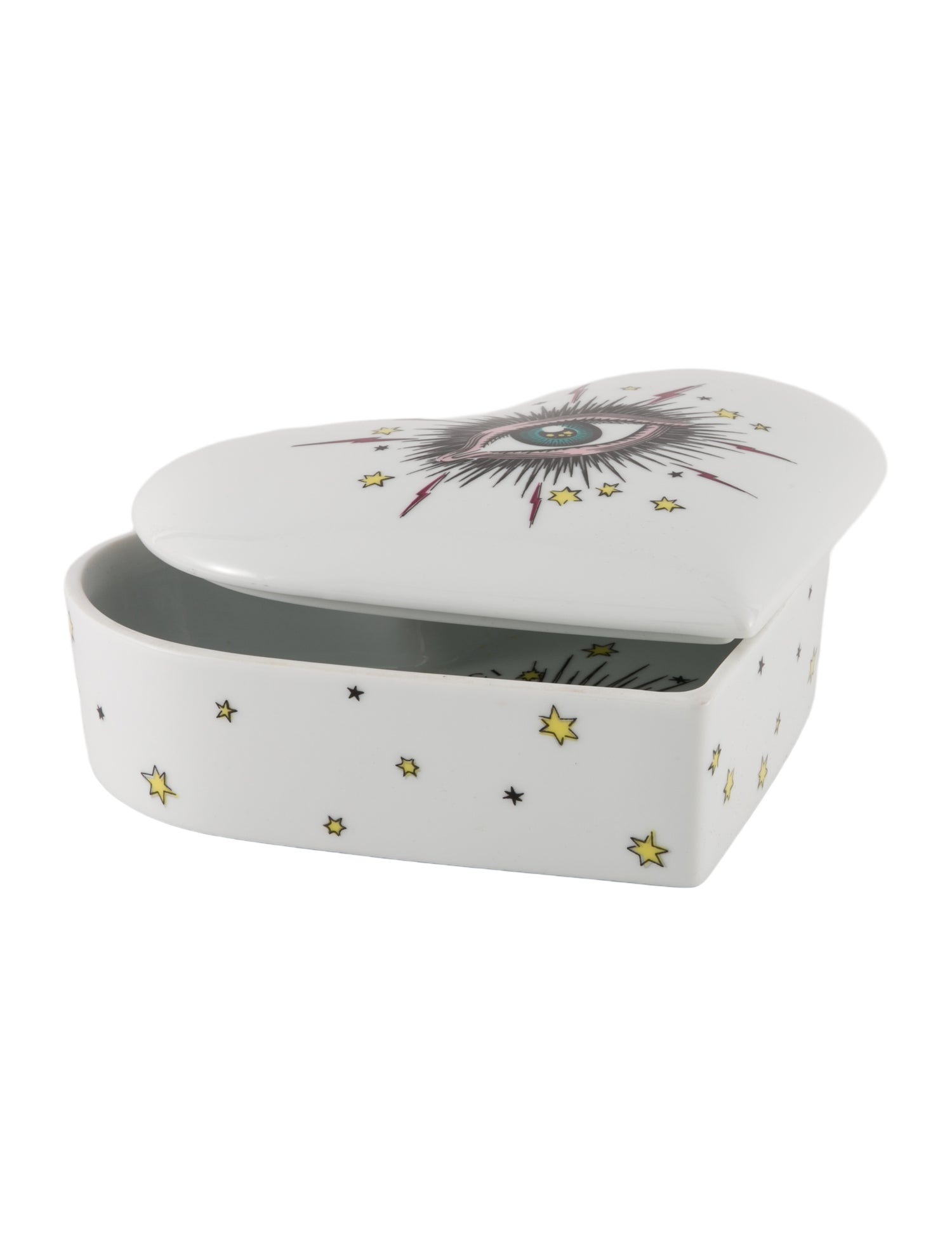 Gucci Star Eye Heart-Shaped Porcelain Box