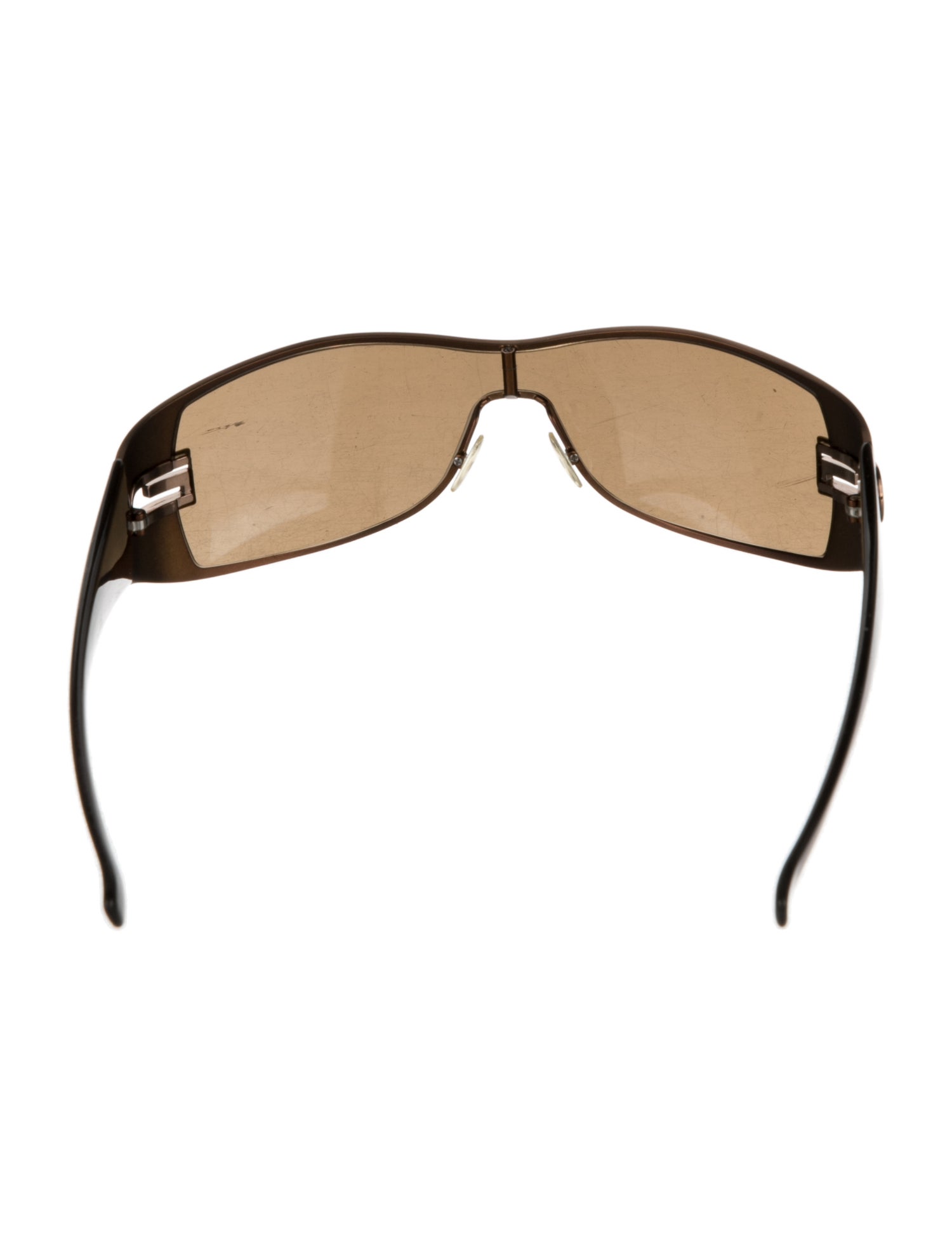 Gucci Shield Tinted Sunglasses