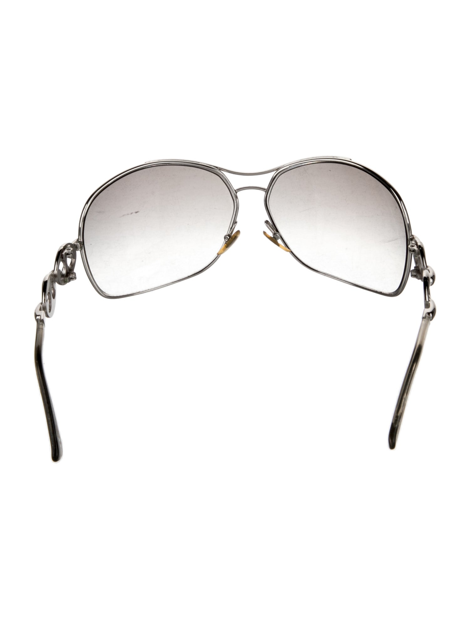 Gucci Sylvie Web Accent Oversize Sunglasses