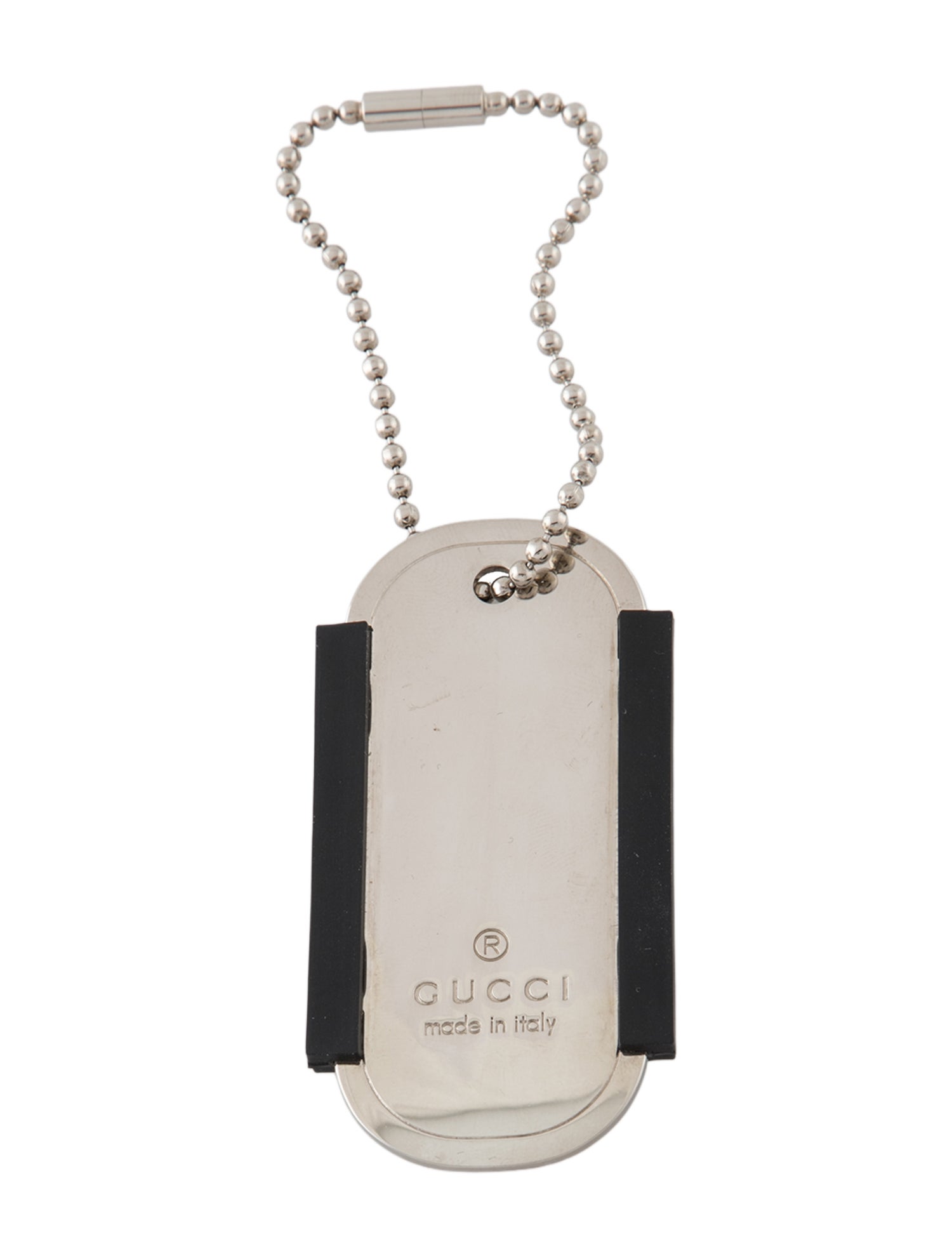 Gucci Dog tag pendant