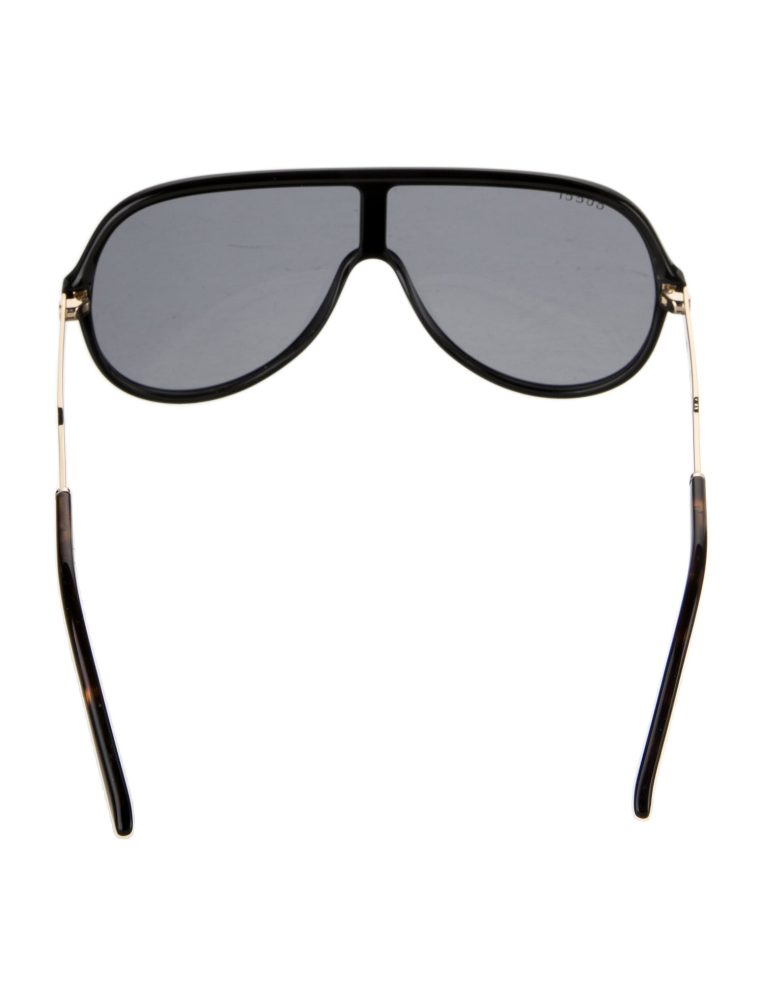 Gucci Web Accent Shield Sunglasses