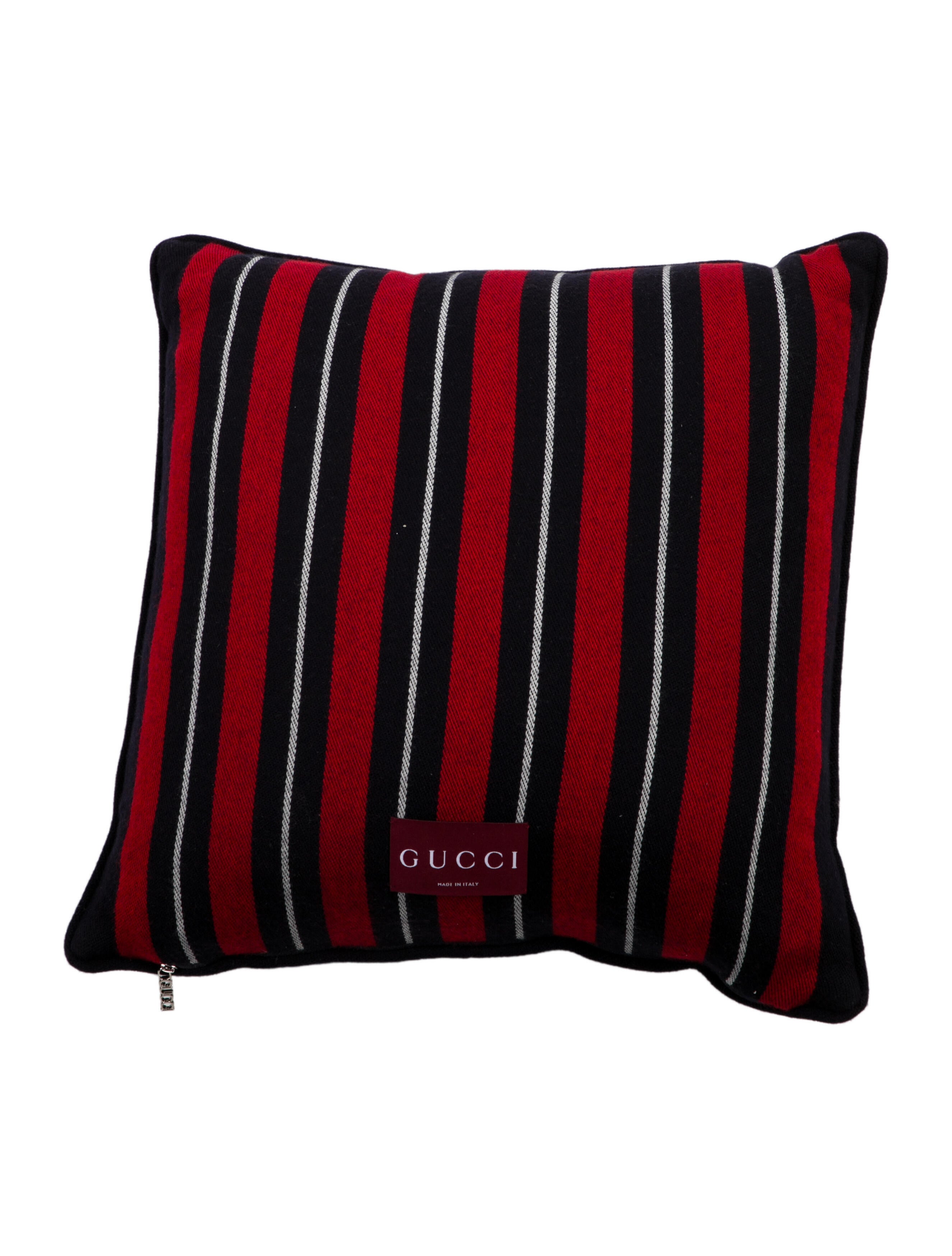 Gucci Wool Throw Pillow