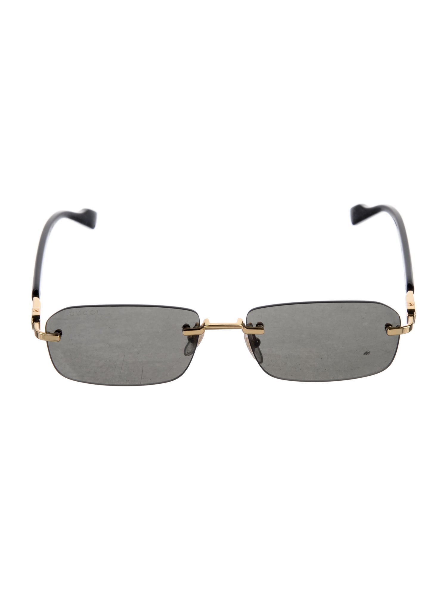Gucci Web Accent Square Sunglasses
