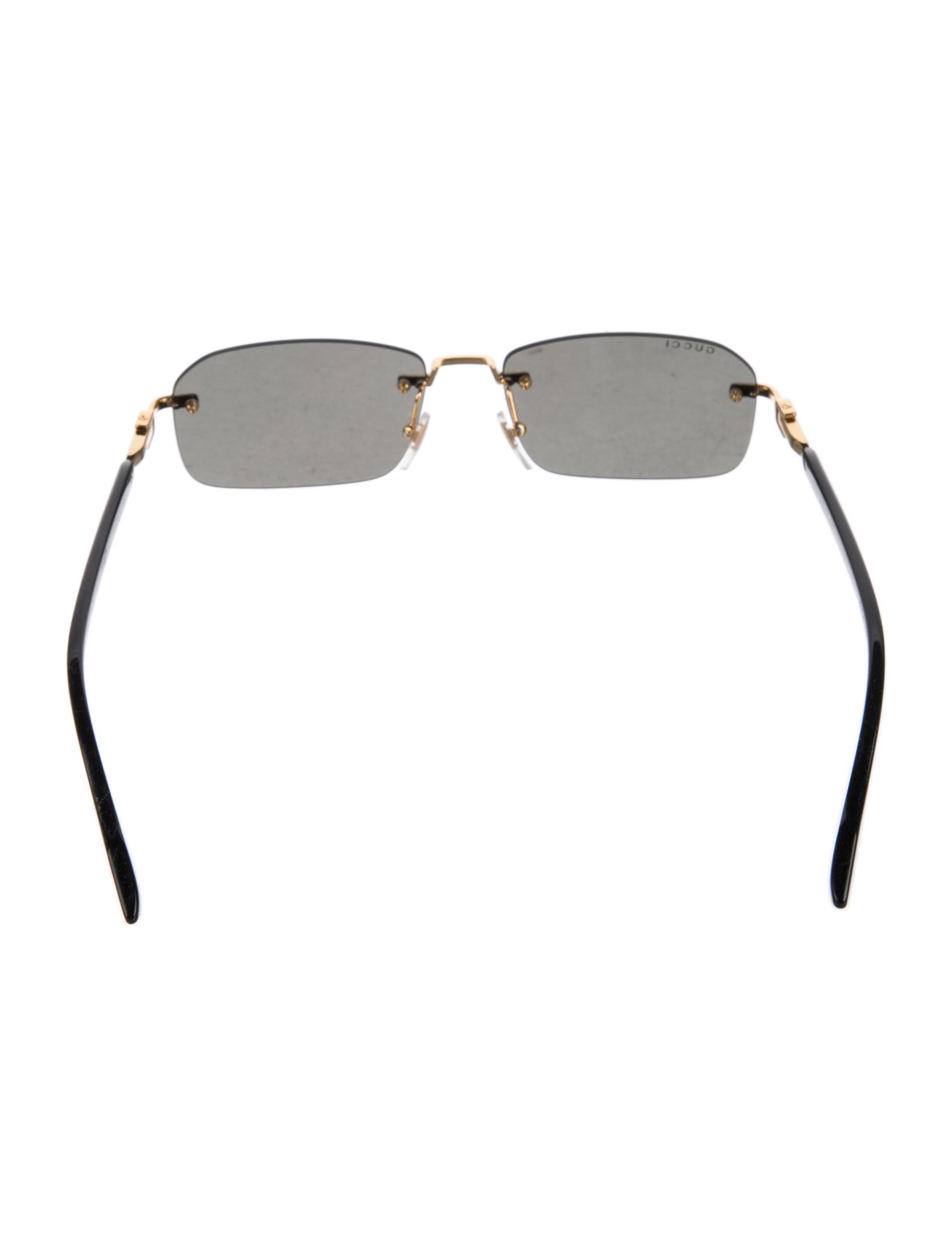 Gucci Web Accent Square Sunglasses