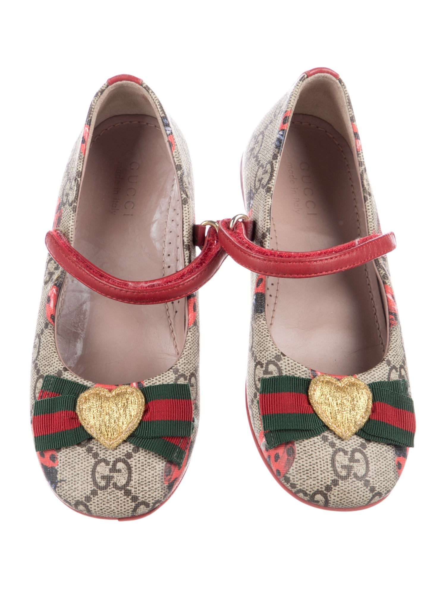 Gucci Girl's Pattern Ballet Flats