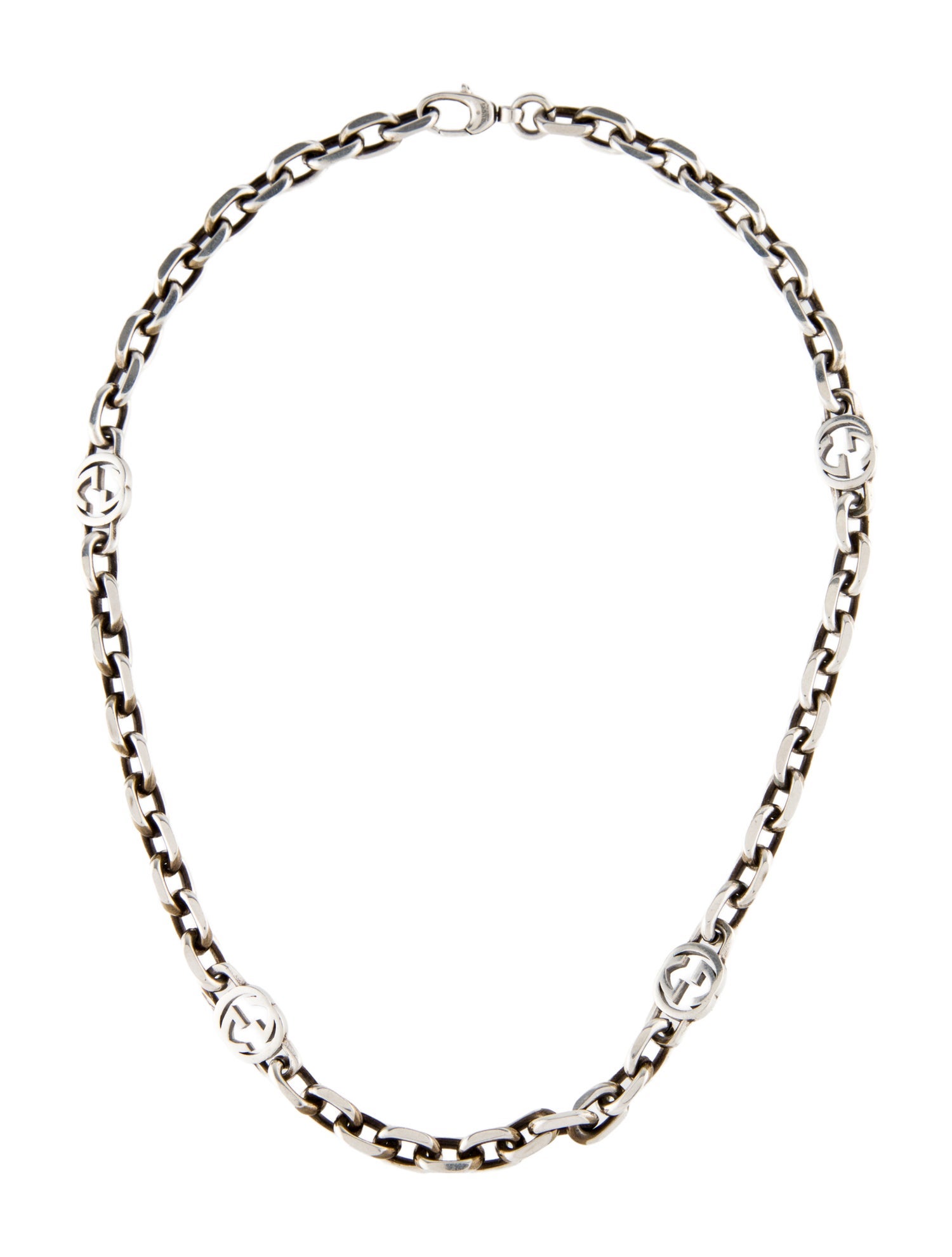 Gucci Interlocking G Chain Necklace