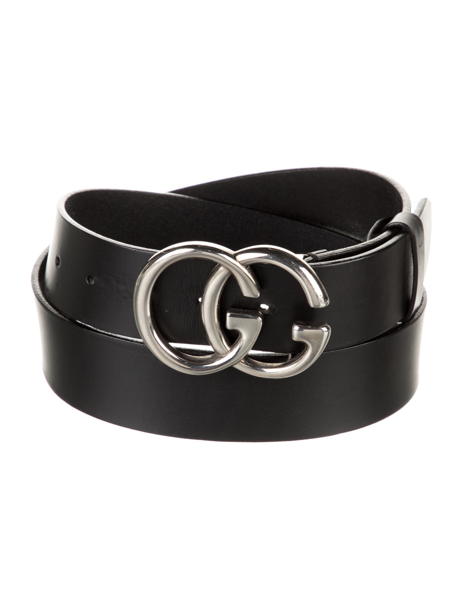 Gucci Vintage Double G Logo Belt