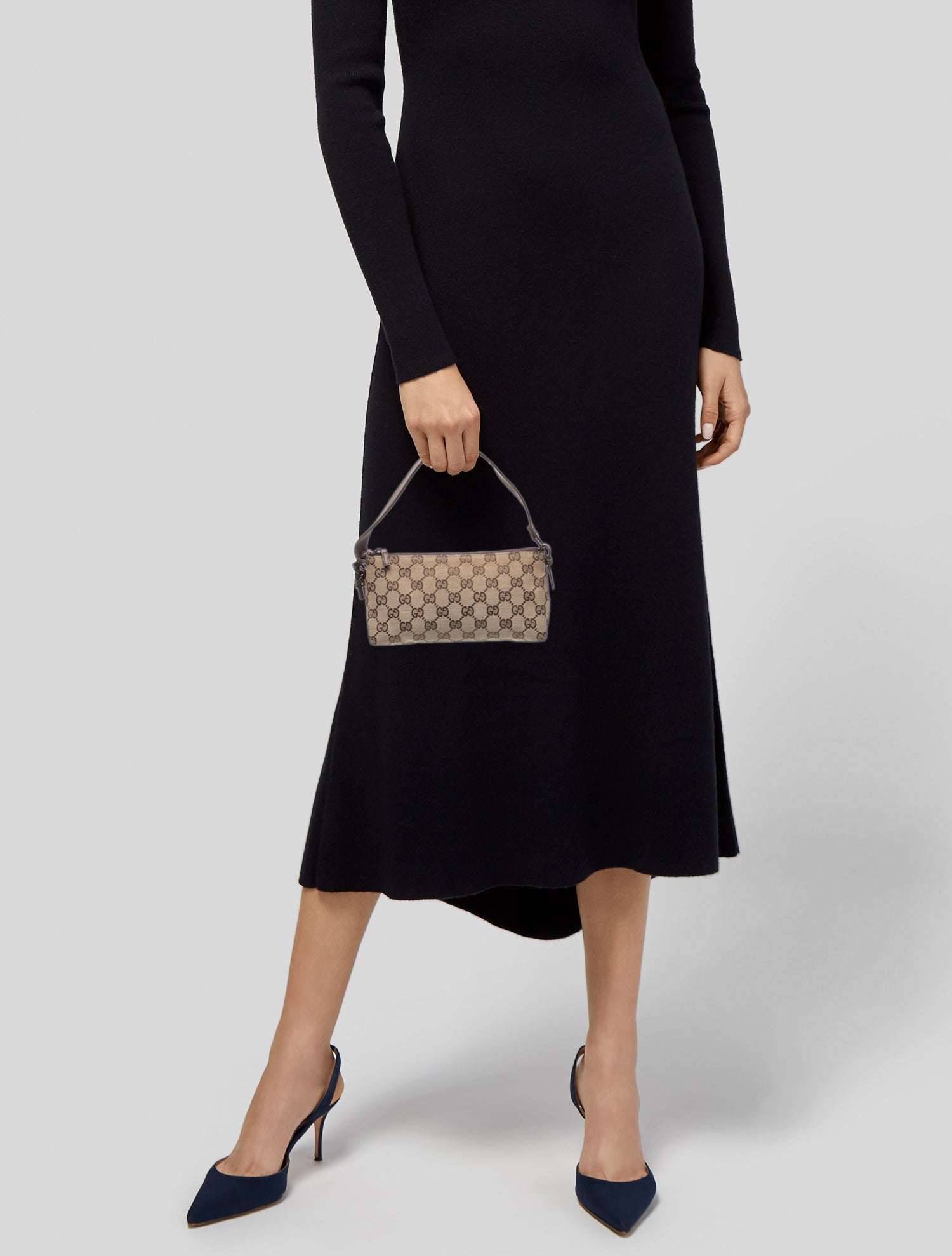 Gucci GG Canvas Top Handle Bag