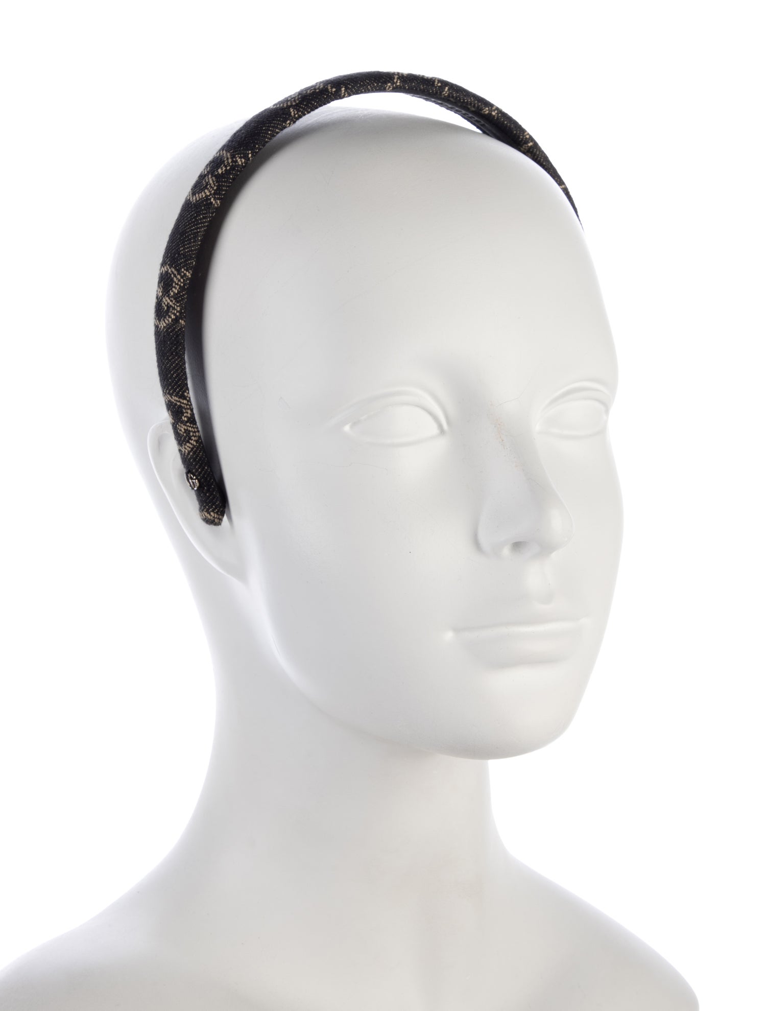 Gucci Canvas Headband with studded accent