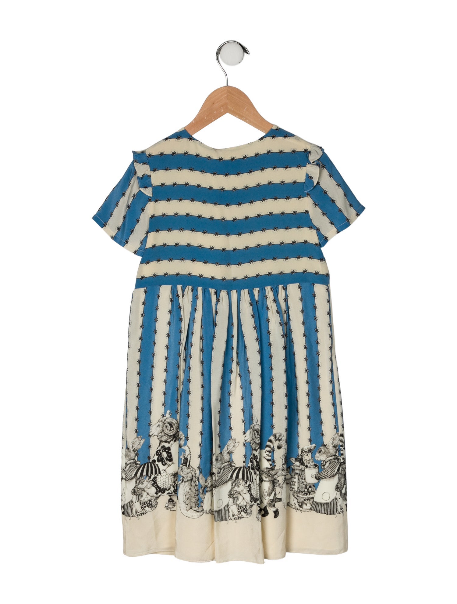 Gucci Silk Short Sleeve Dress w/Tags