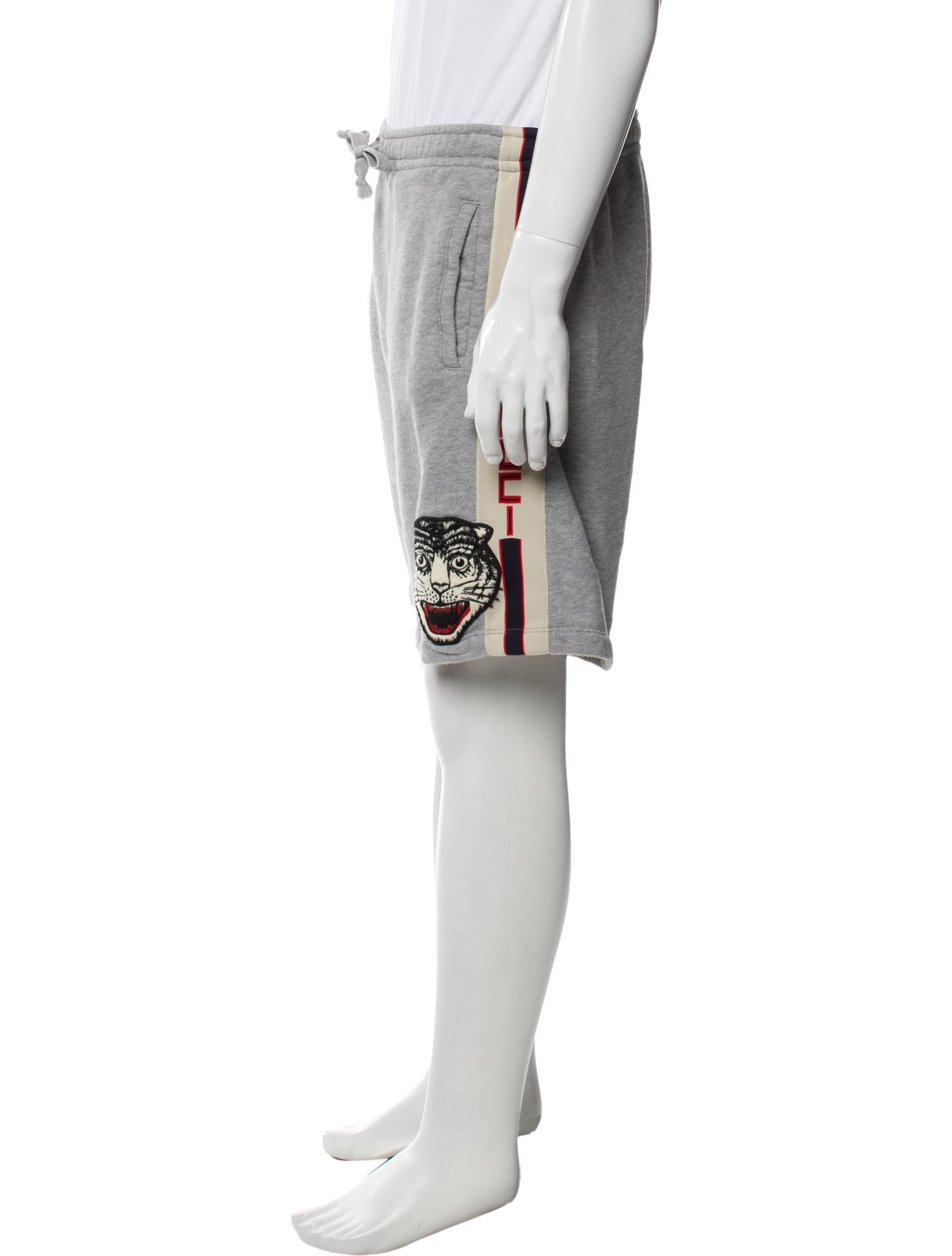 Gucci Sylvie Web Accent Jogger Shorts