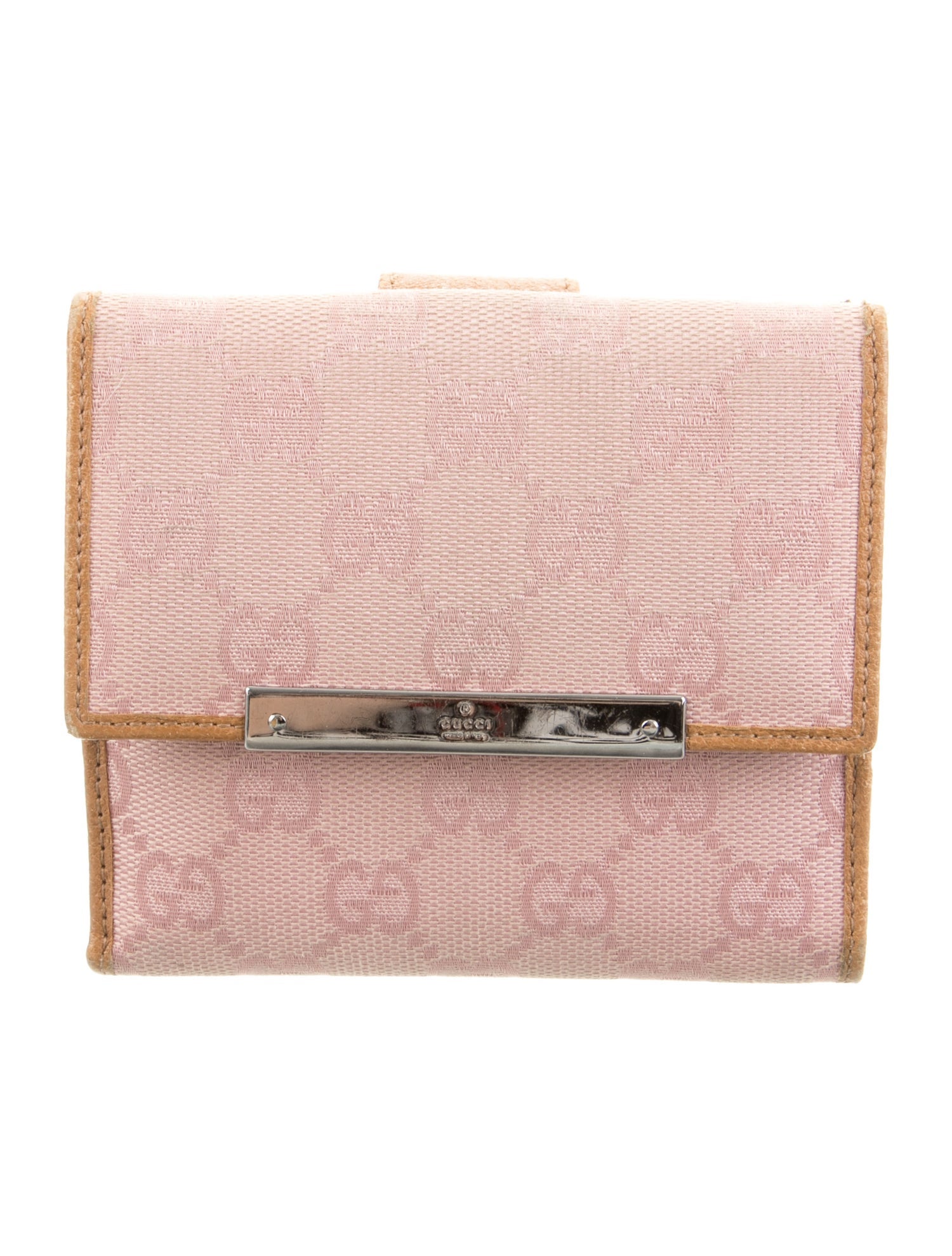 Gucci GG Canvas Canvas French Purse