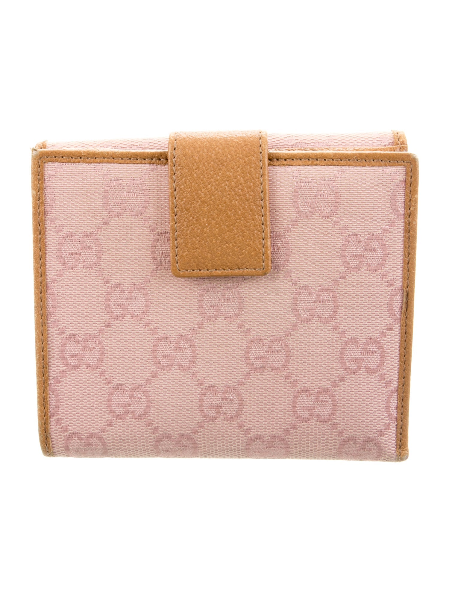 Gucci GG Canvas Canvas French Purse