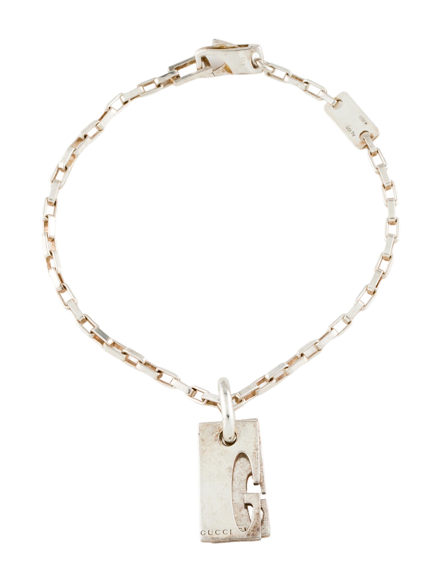 Gucci Double G Stretch Charm Bracelet