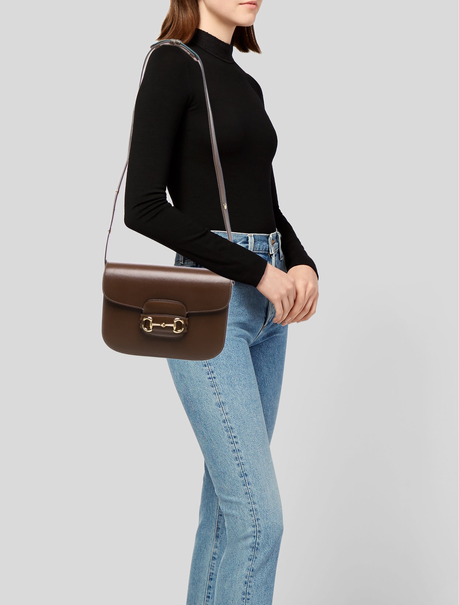 Gucci Leather Horsebit 1955 Small