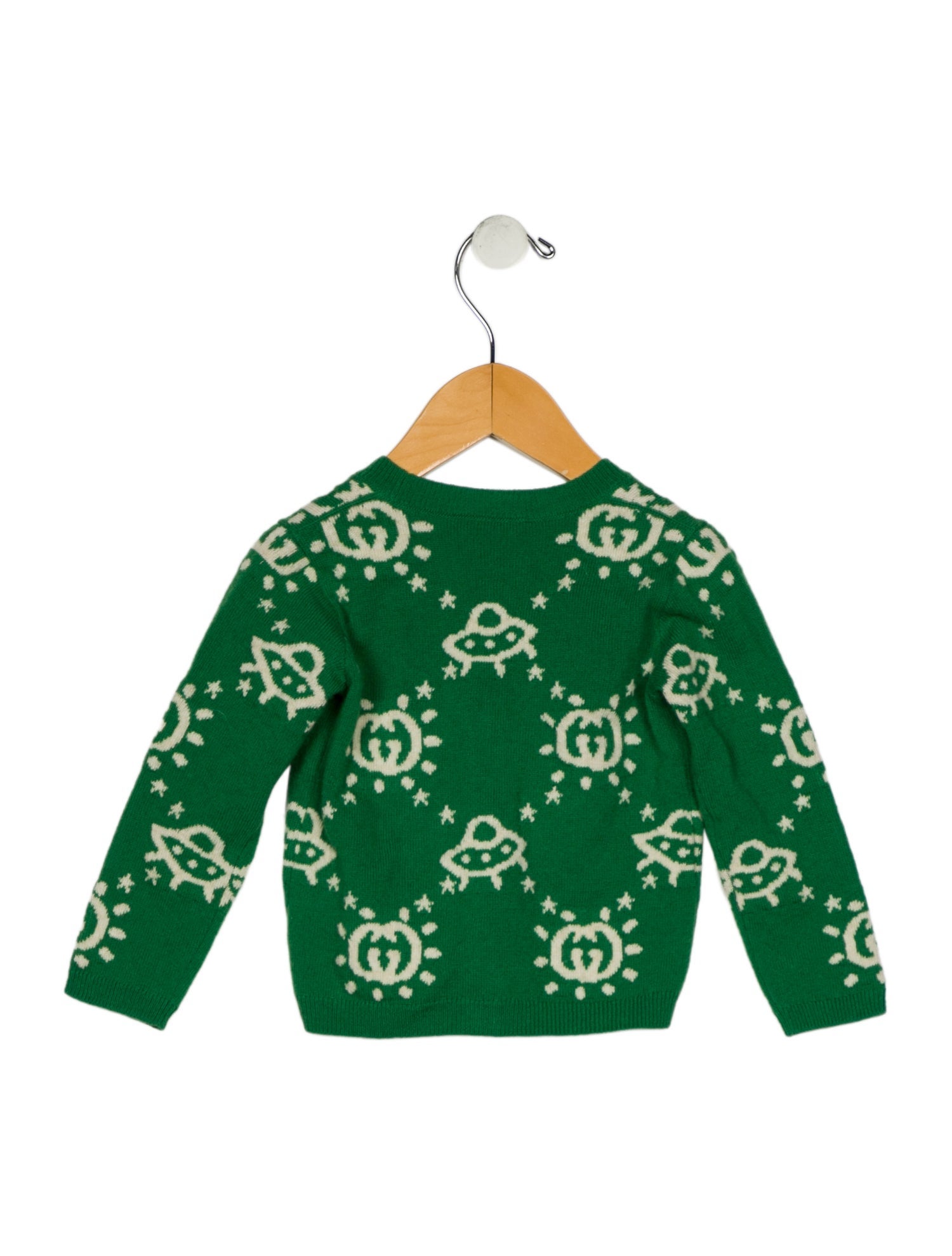 Gucci Kids Wool GG Cardigan w/Tags