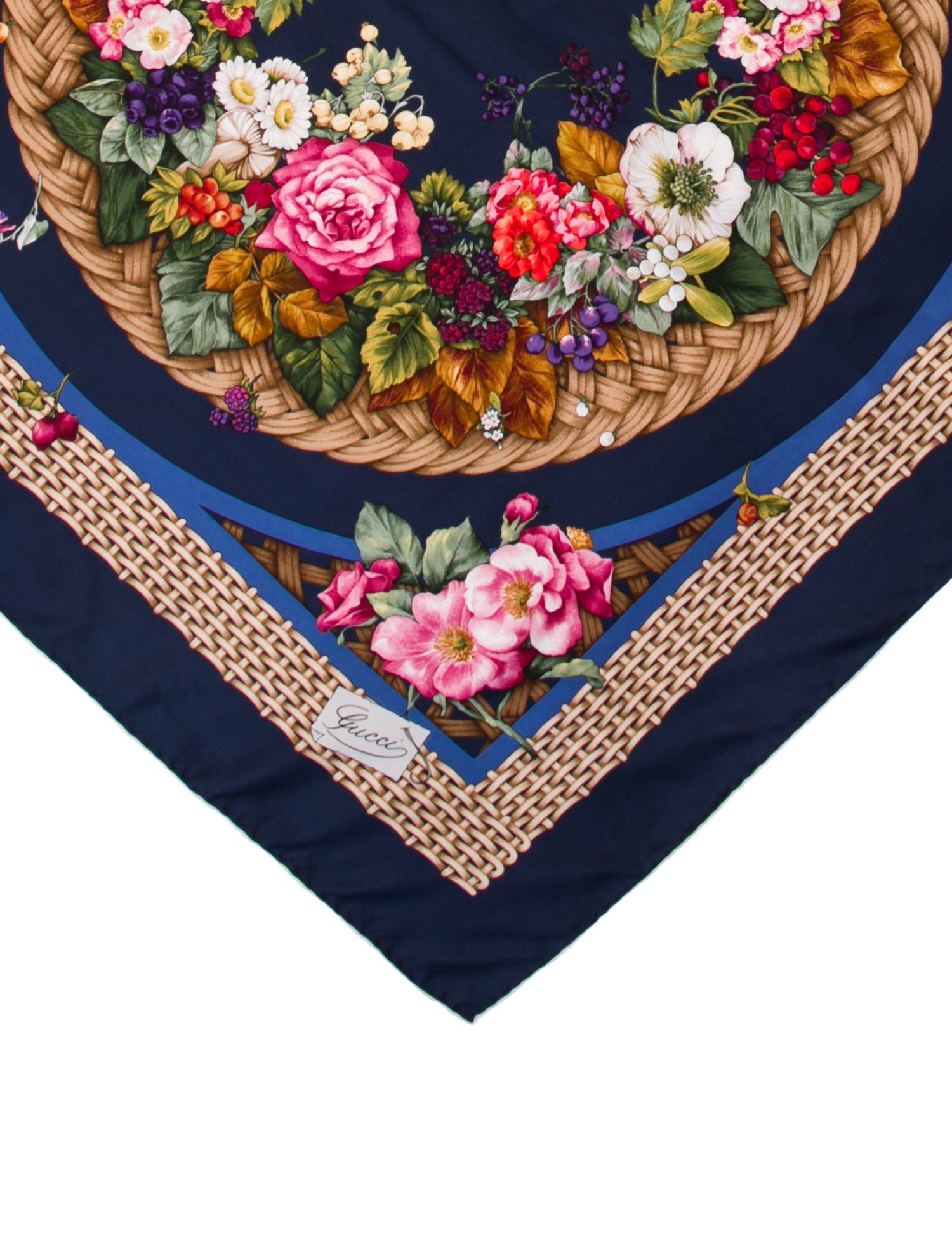 Gucci Silk Vintage Scarf
