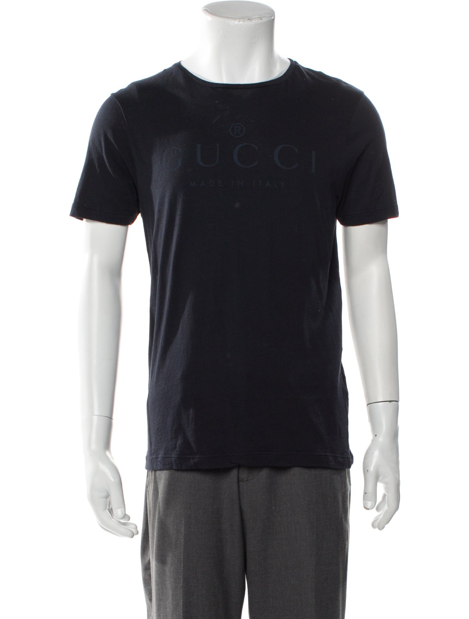 Gucci Graphic Print Scoop Neck T-Shirt