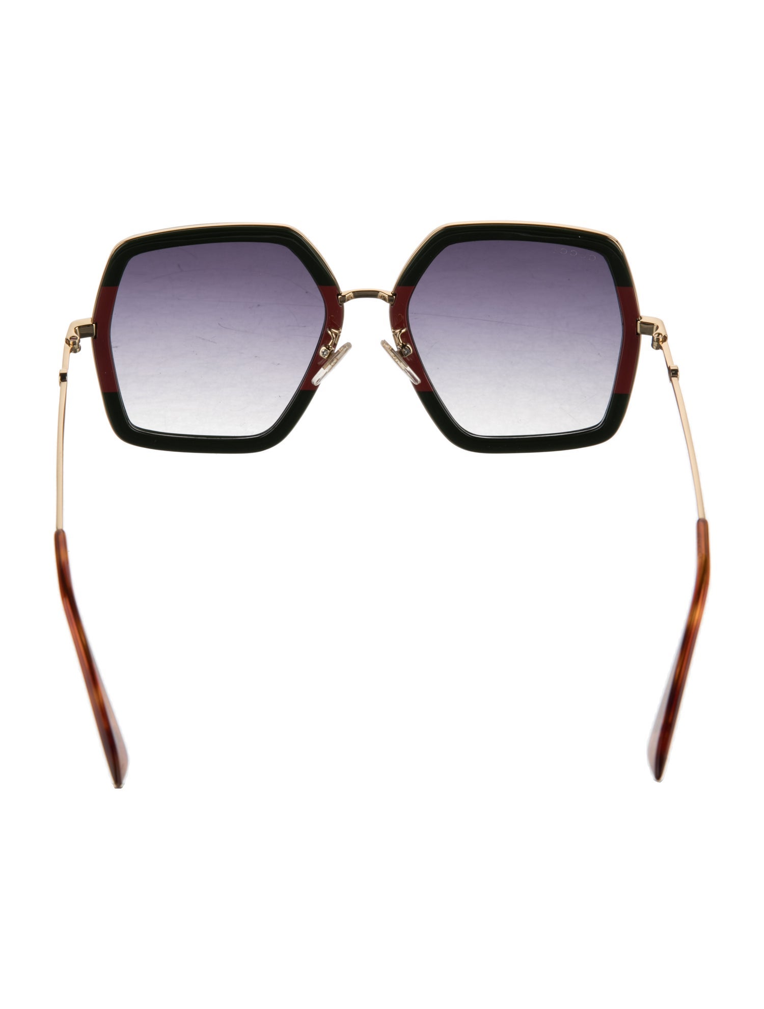 Gucci Interlocking G Logo Oversize Sunglasses