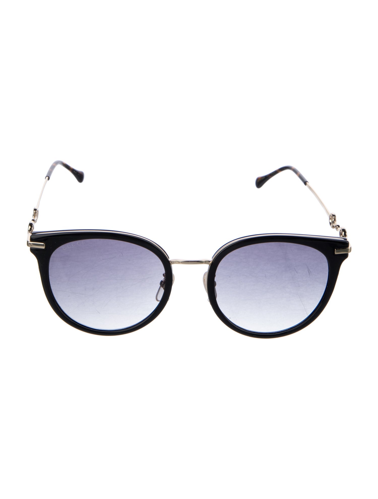 Gucci Horsebit Accent Oversize Sunglasses