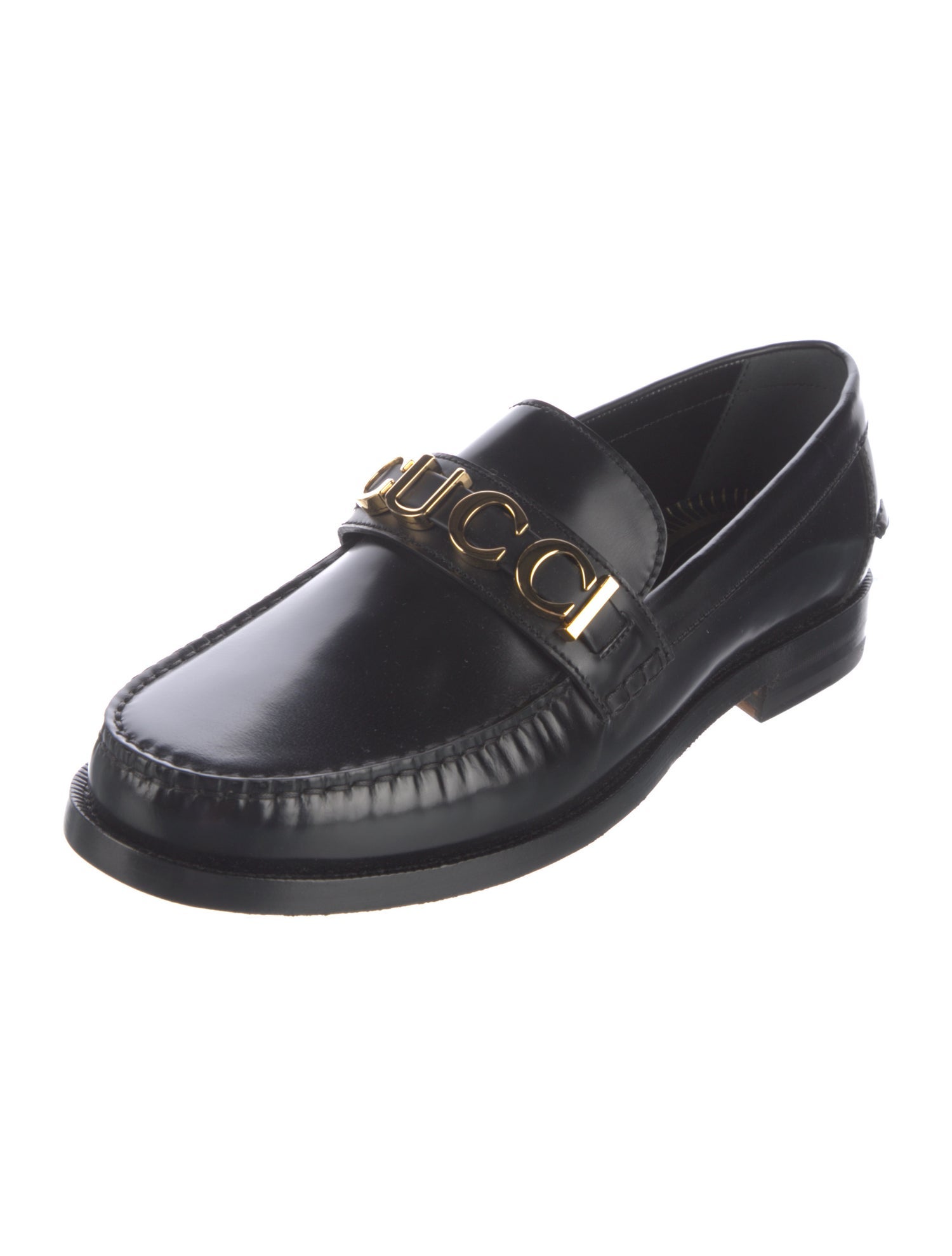 Gucci Leather Dress Loafers w/ Tags