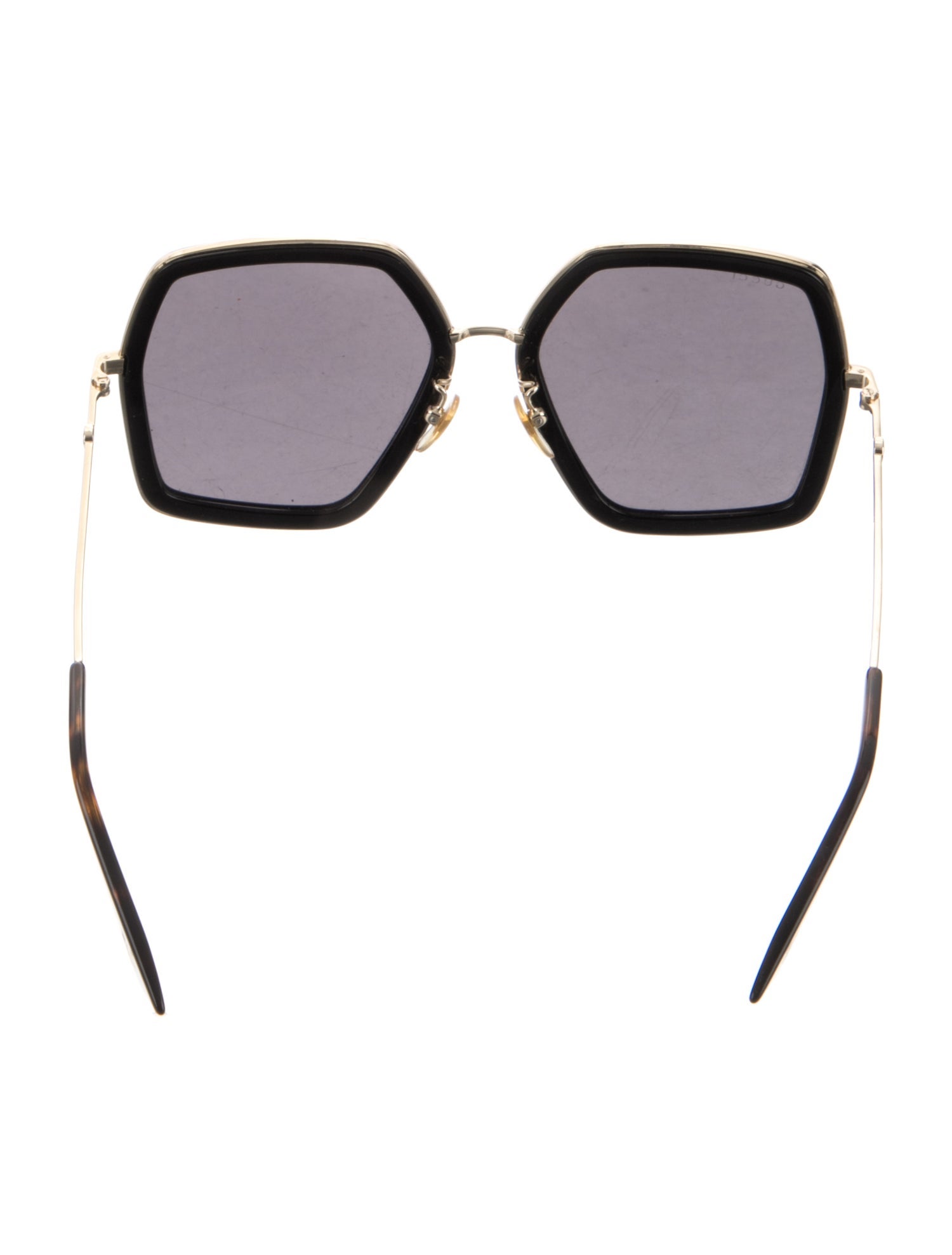 Gucci Bee Accent Square Sunglasses