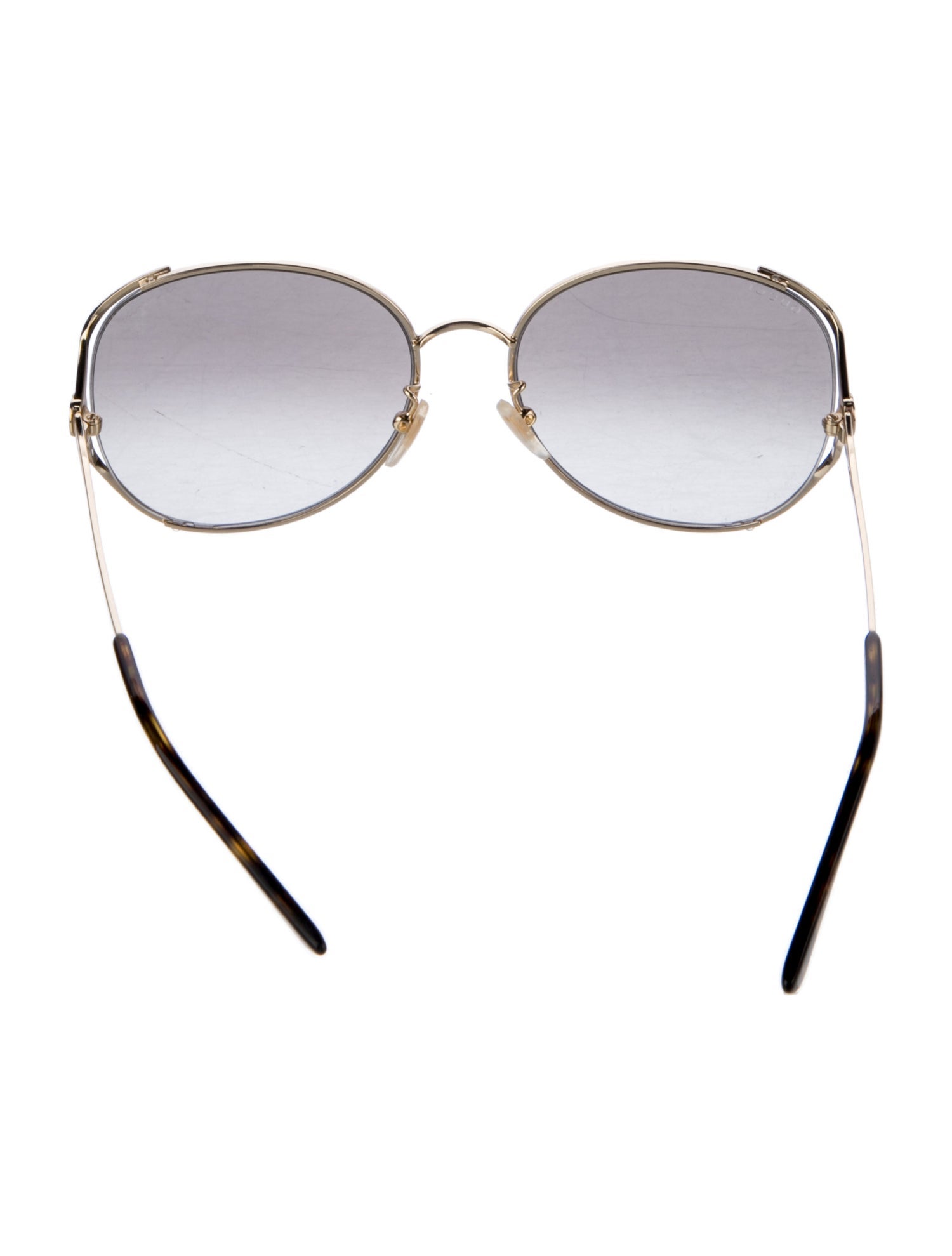 Gucci Interlocking G Logo Oversize Sunglasses