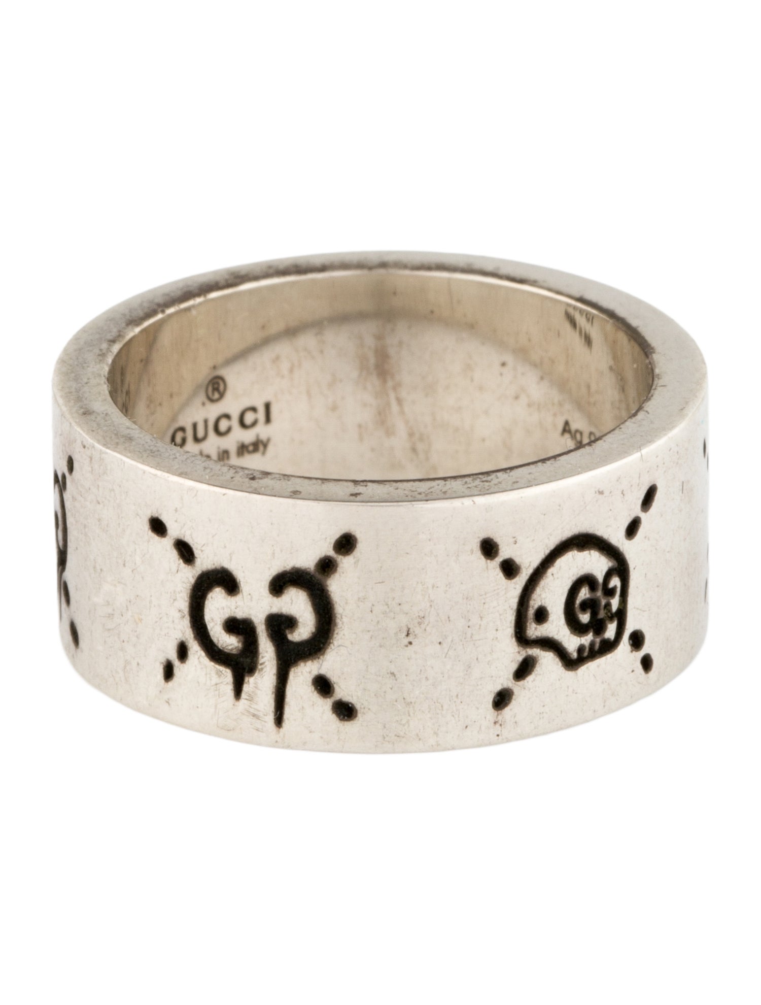 Gucci Ghost Wide Ring