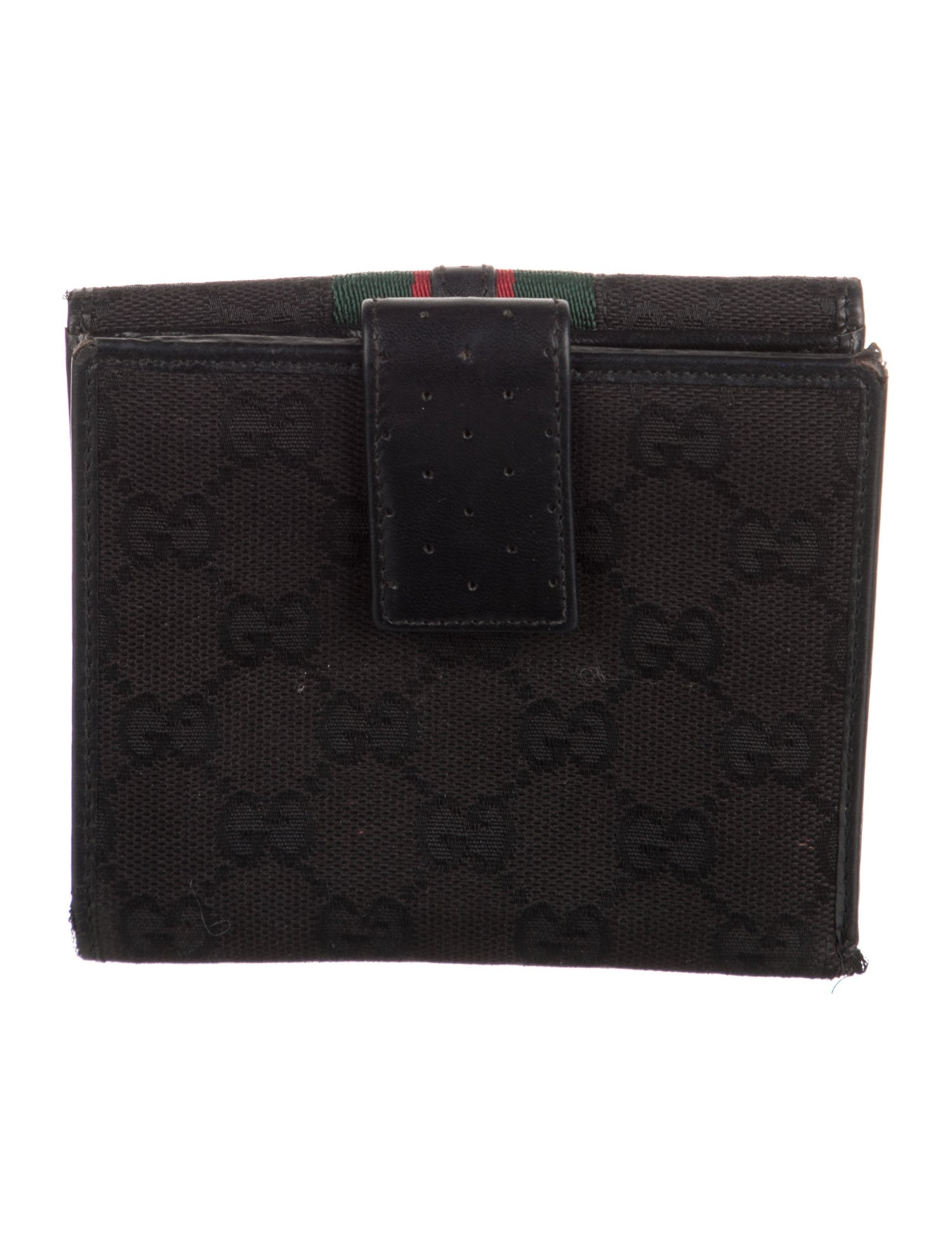 Gucci GG Canvas Canvas Compact Wallet