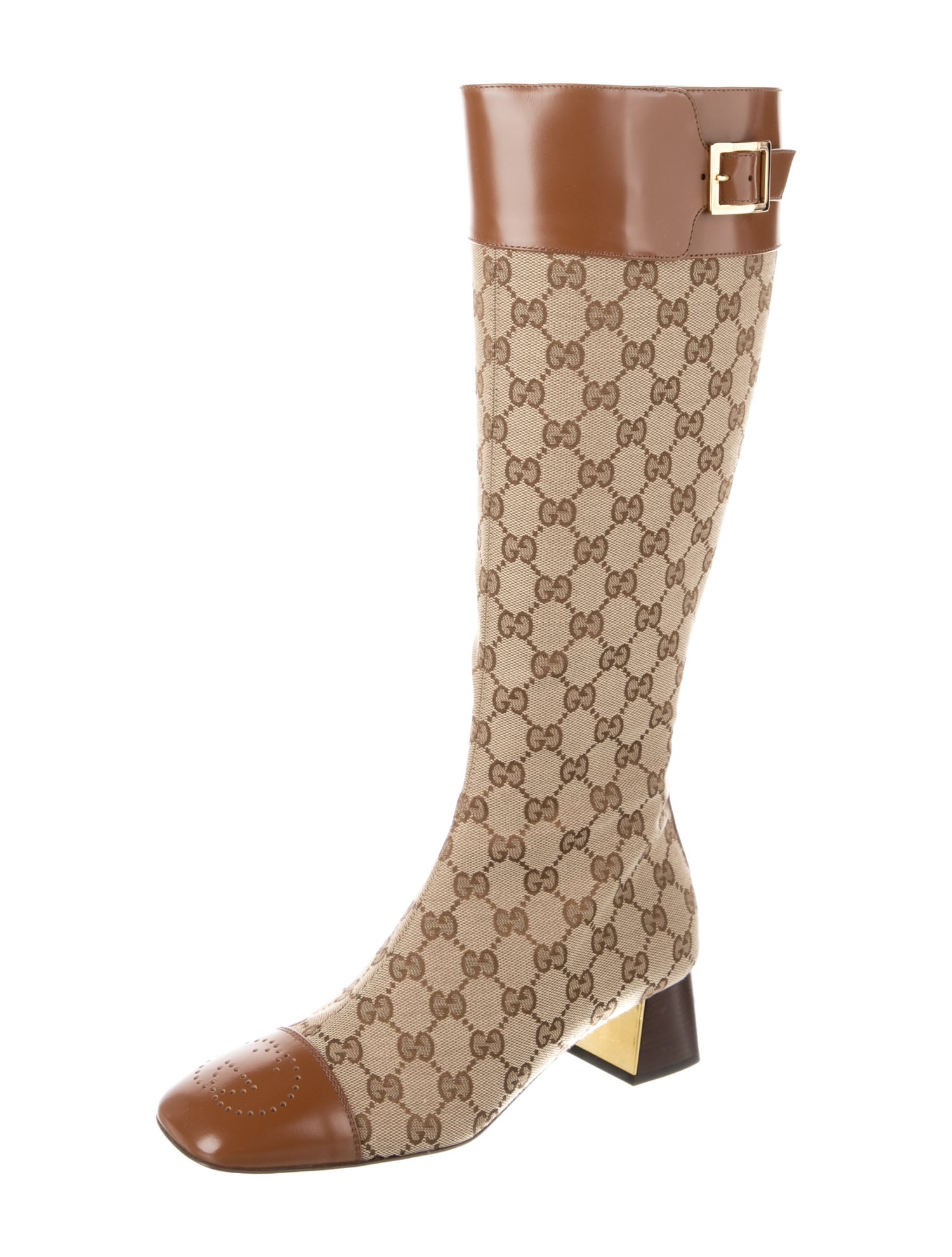 Gucci Ellis GG Canvas Rain Boots