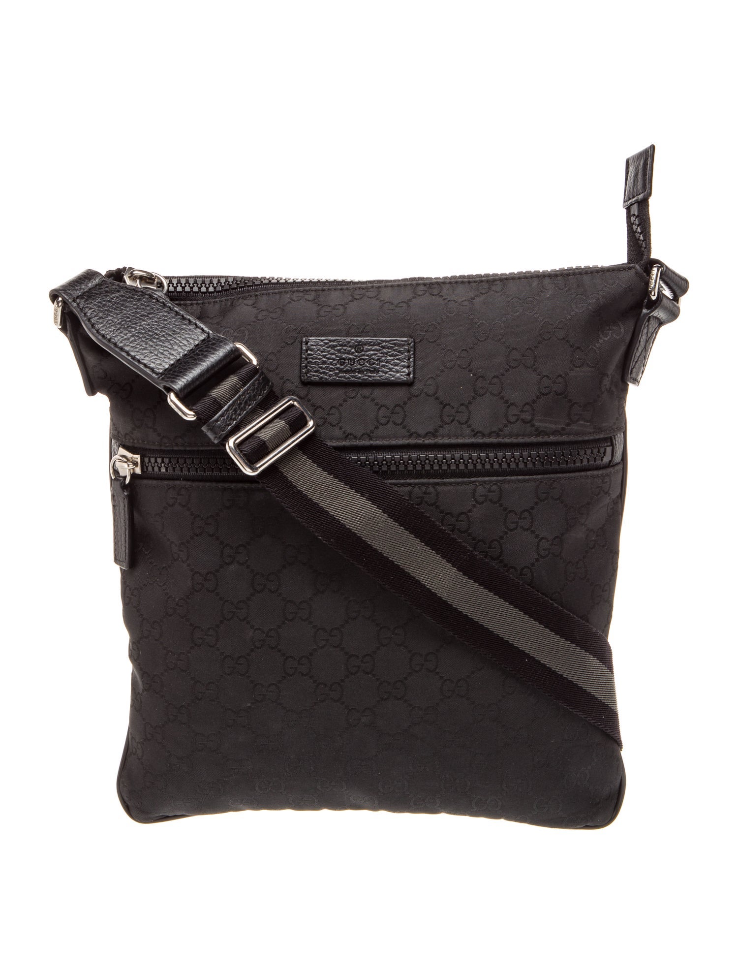Gucci GG Nylon Messenger Bag