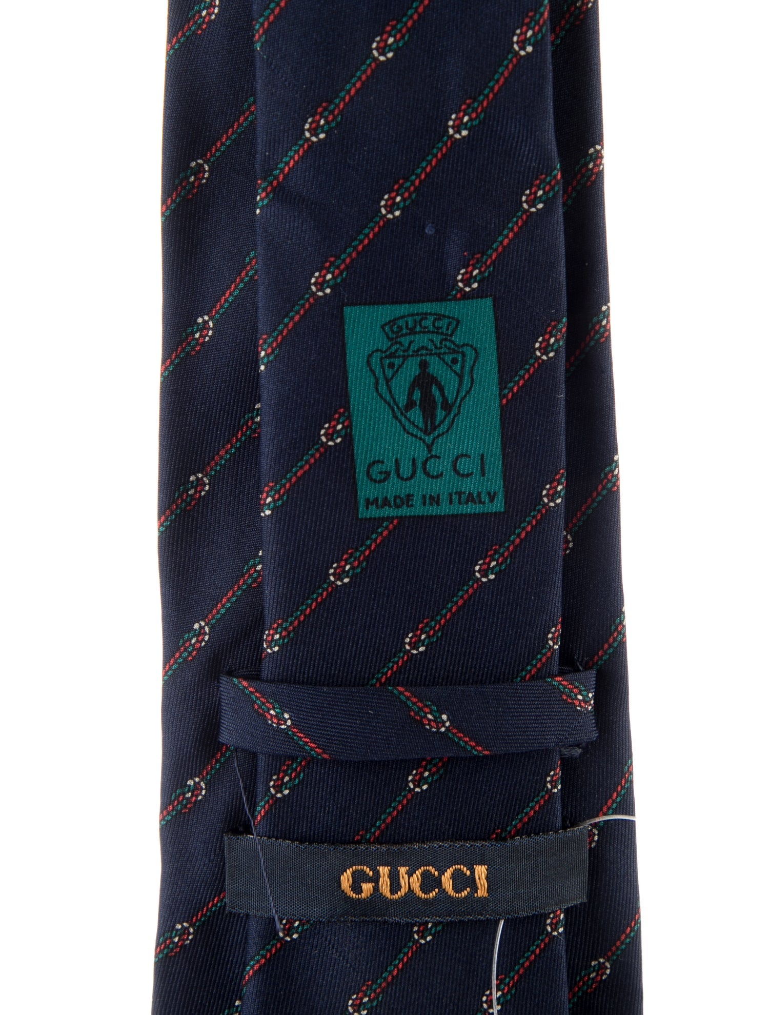 Gucci Pattern Printed Silk Tie
