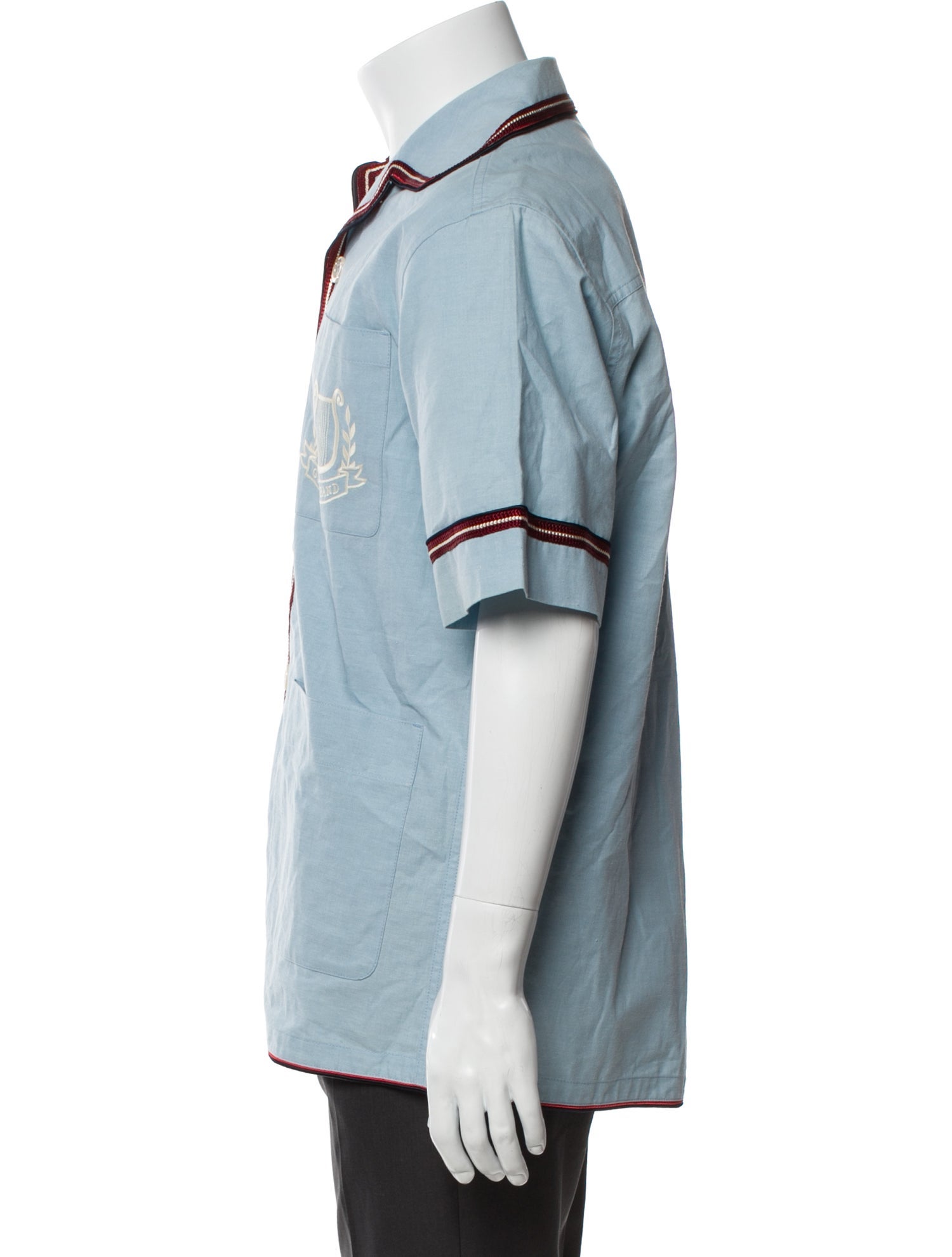Gucci Colorblock Pattern Short Sleeve Jersey