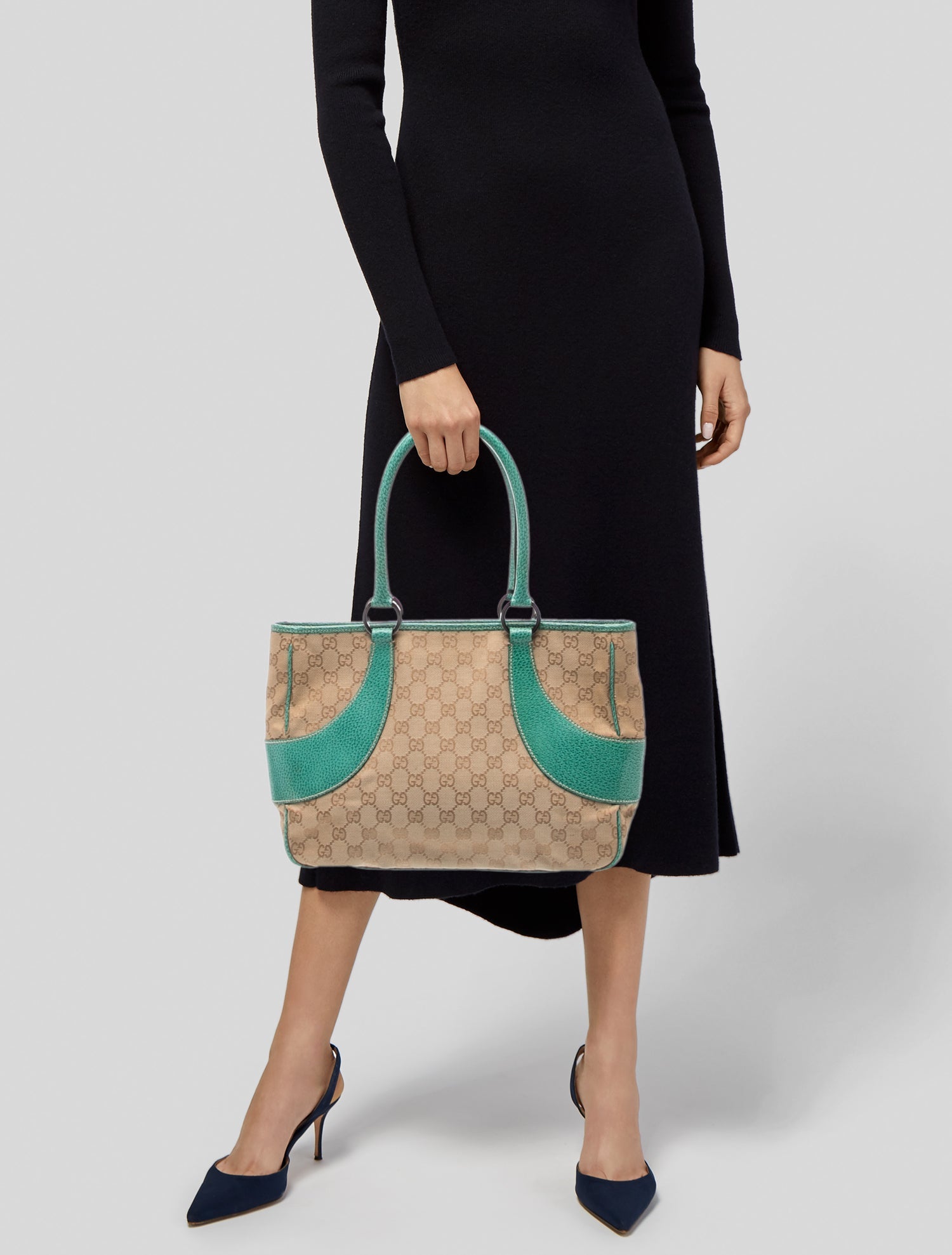 Gucci GG Canvas Canvas Tote