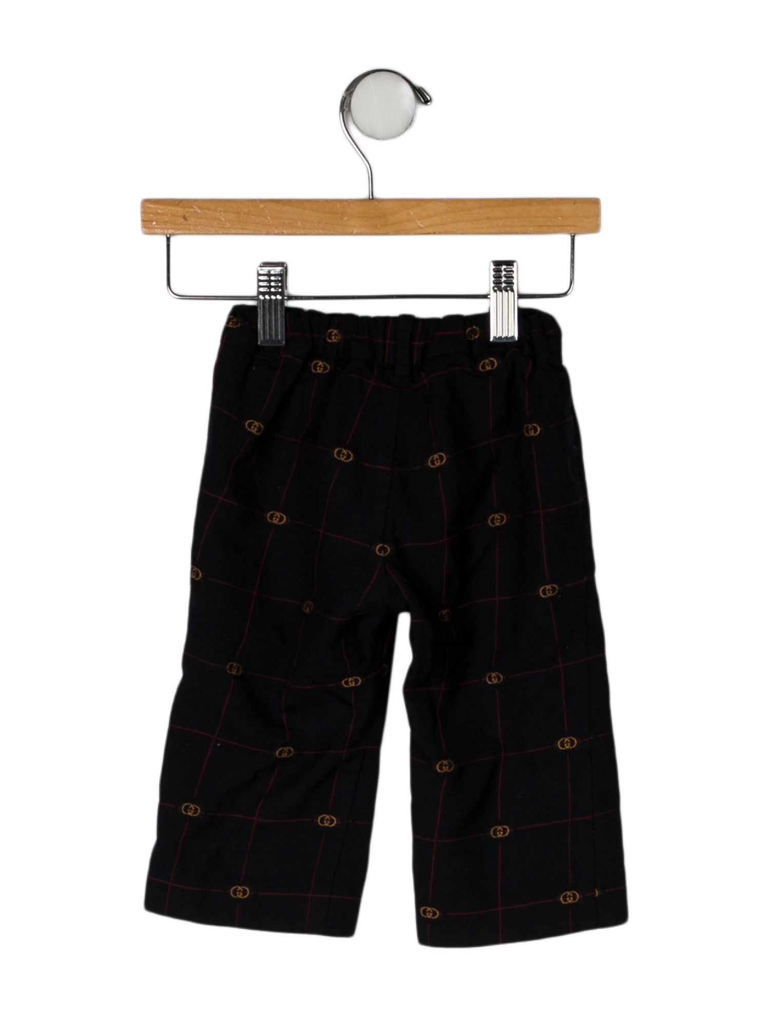Gucci Boys' GG Logo Wool Pants
