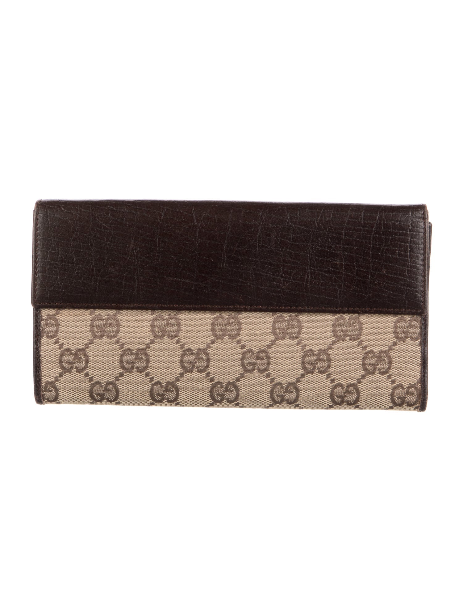 Gucci GG Canvas Canvas Continental Wallet