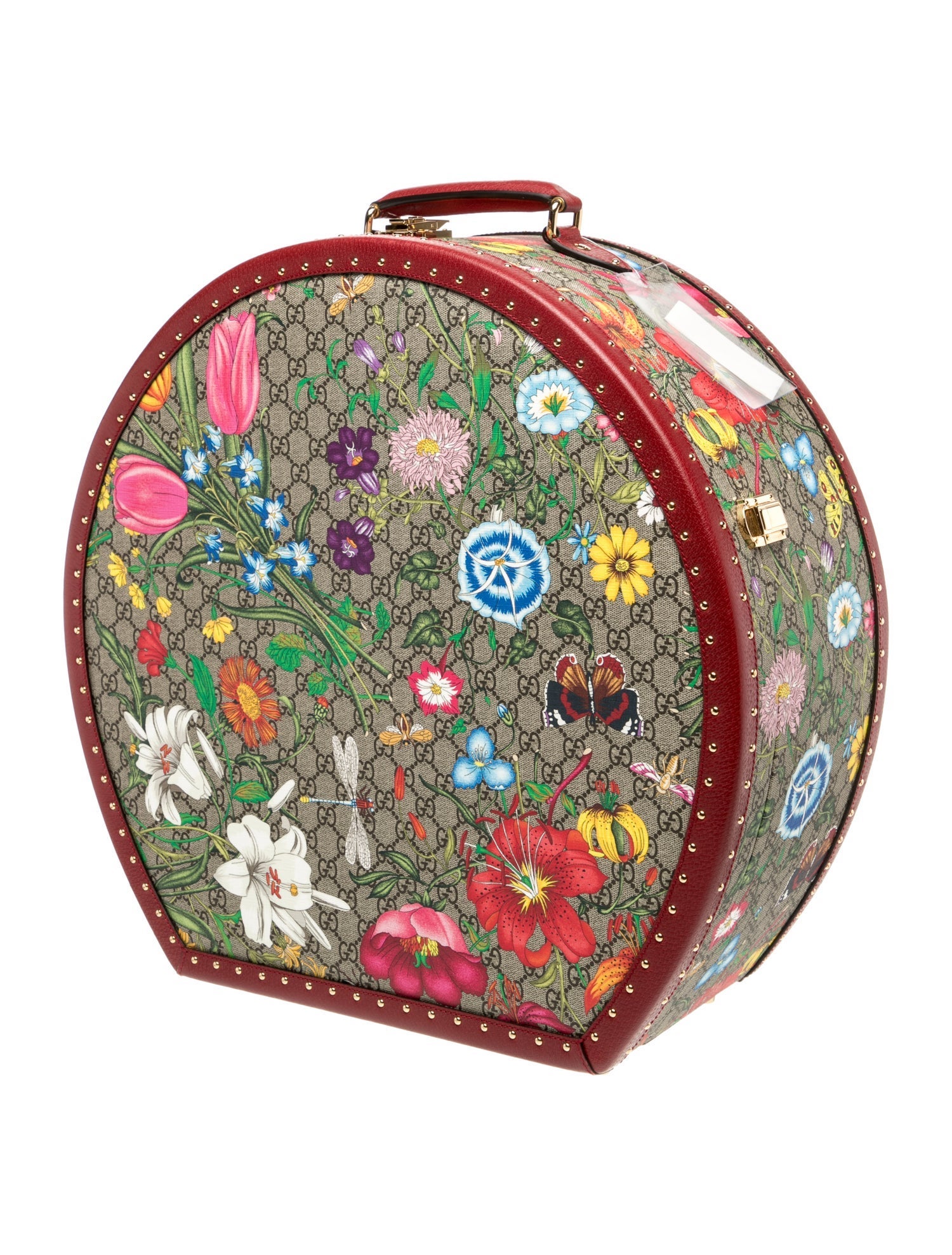 Gucci Flora Flora savoy hat box trunk Large