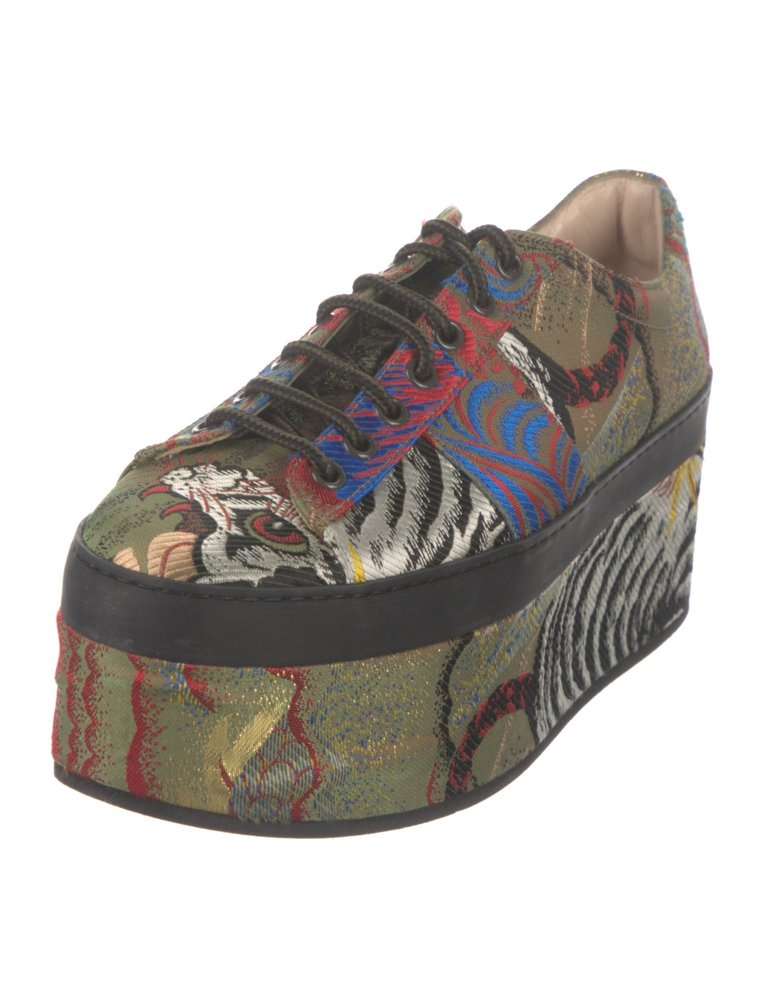 Gucci Printed Pumps
