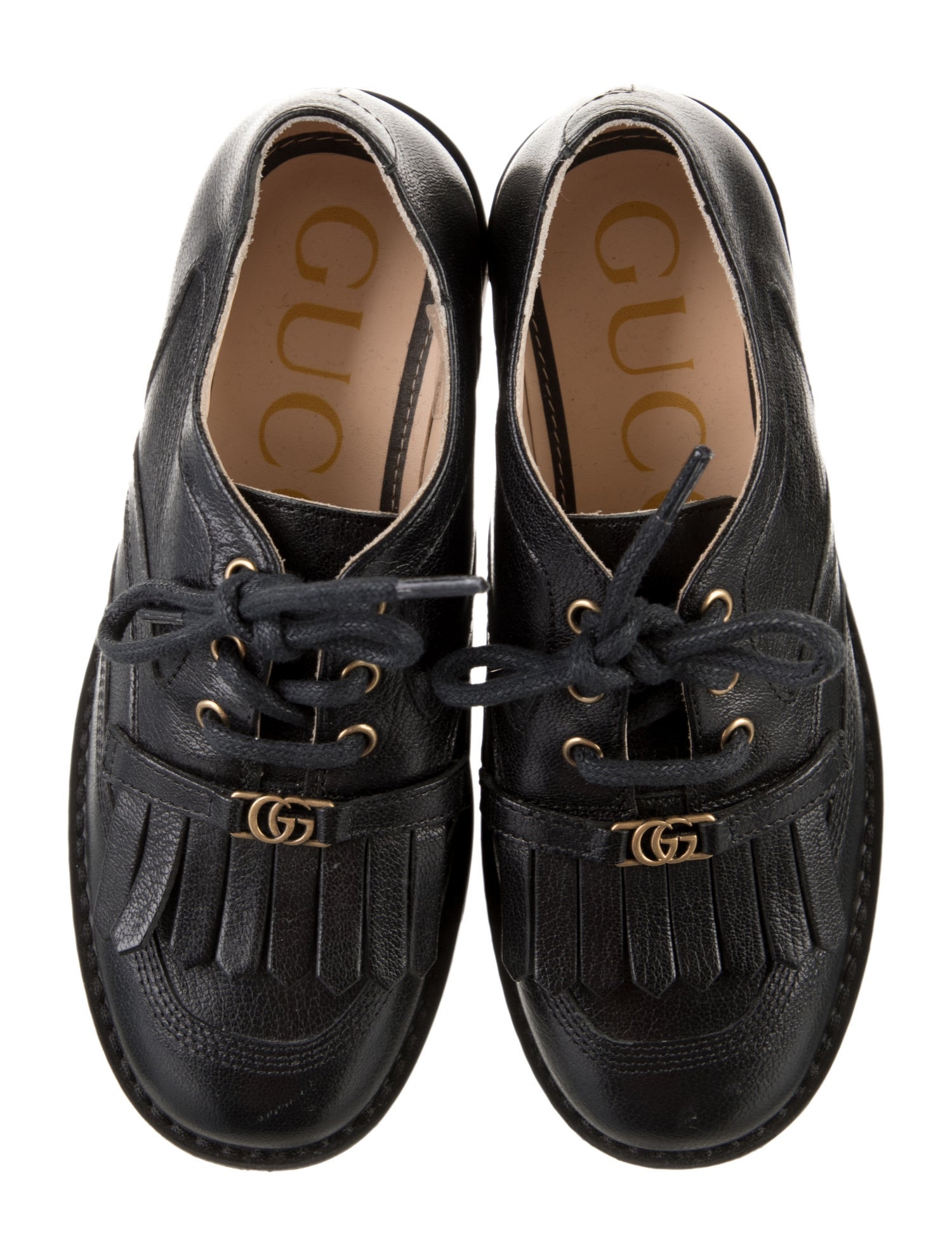 Gucci 6y girls Leather Oxfords