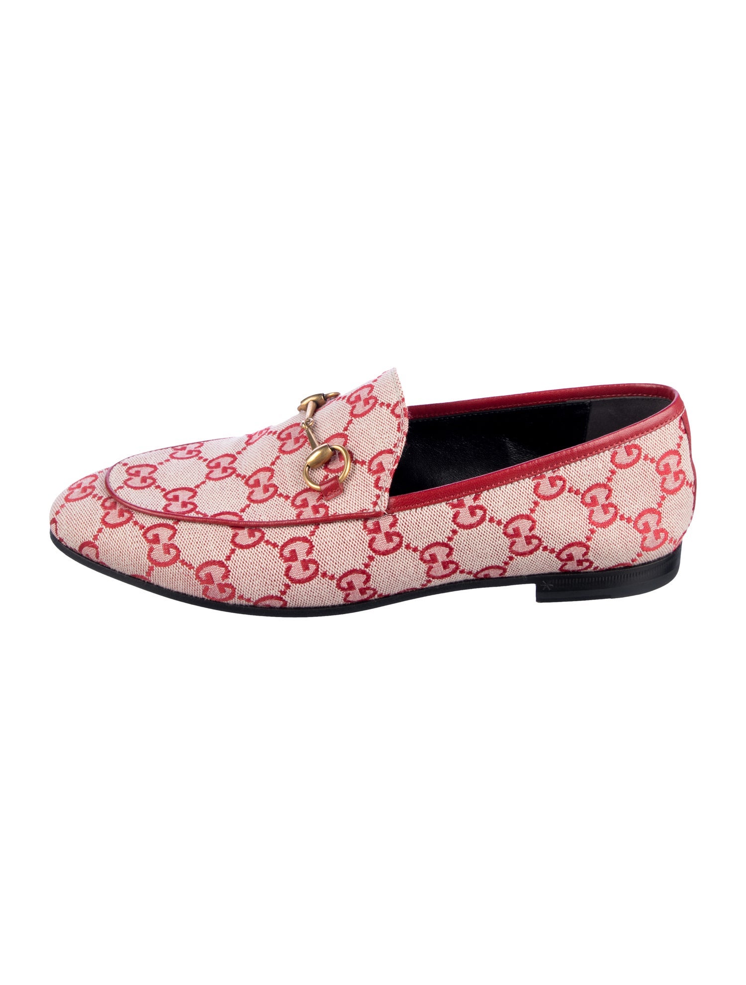 Gucci GG Canvas Canvas Loafers