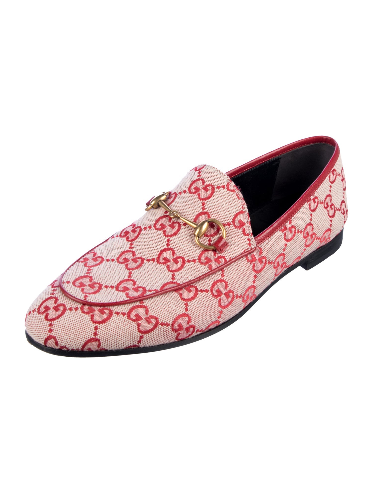 Gucci GG Canvas Canvas Loafers