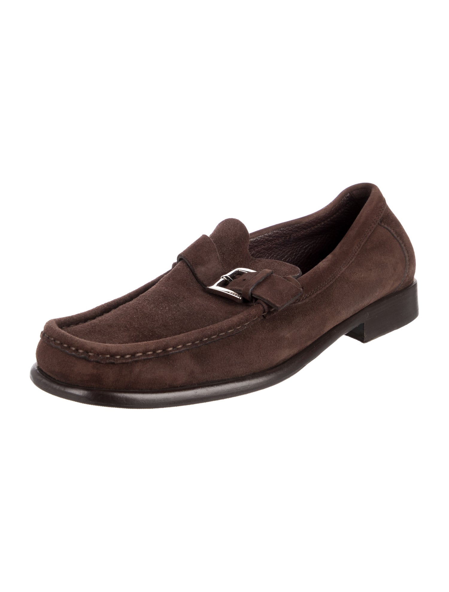 Gucci Suede Dress Loafers